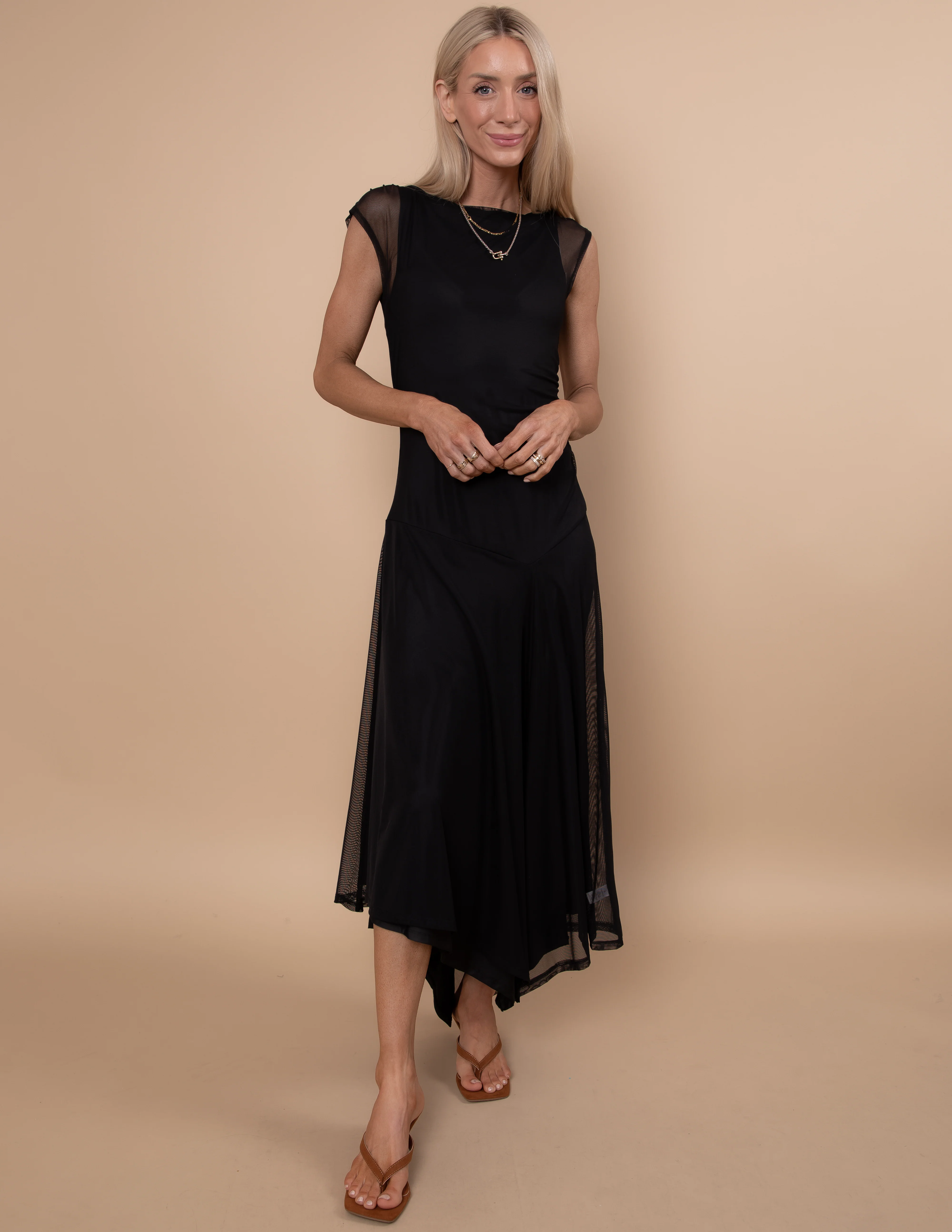 Allure Asymmetrical Dress - Image 10