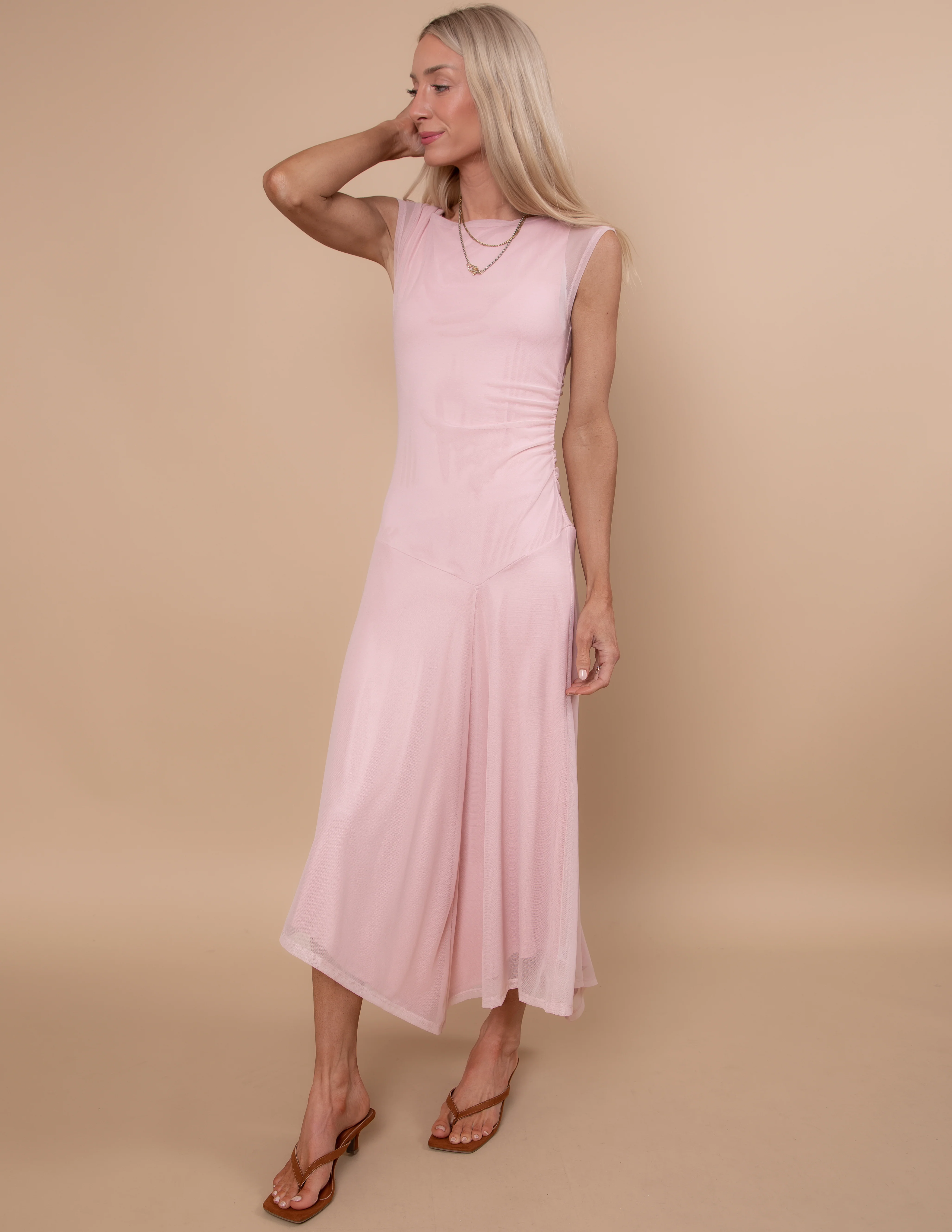Allure Asymmetrical Dress - Image 6