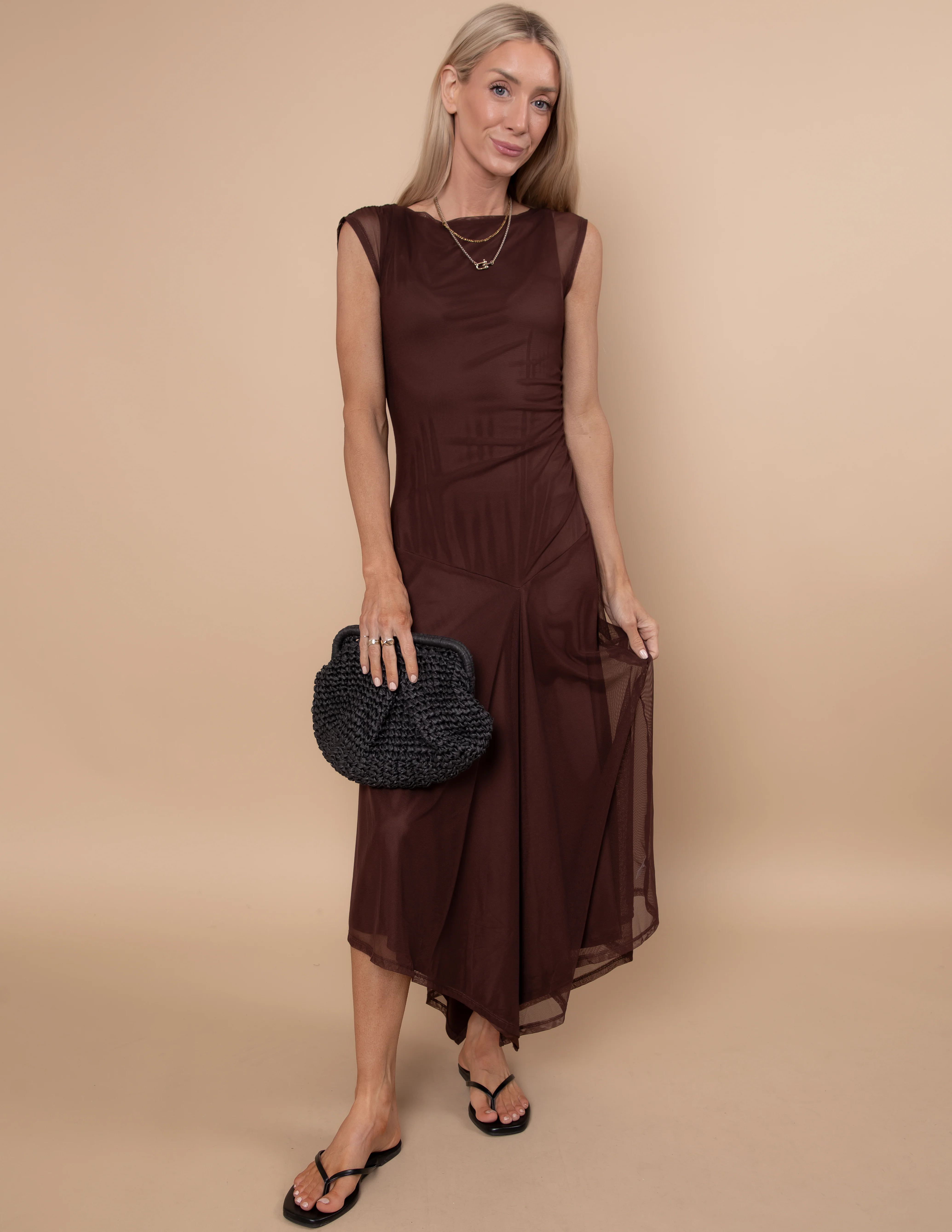 Allure Asymmetrical Dress - Image 8
