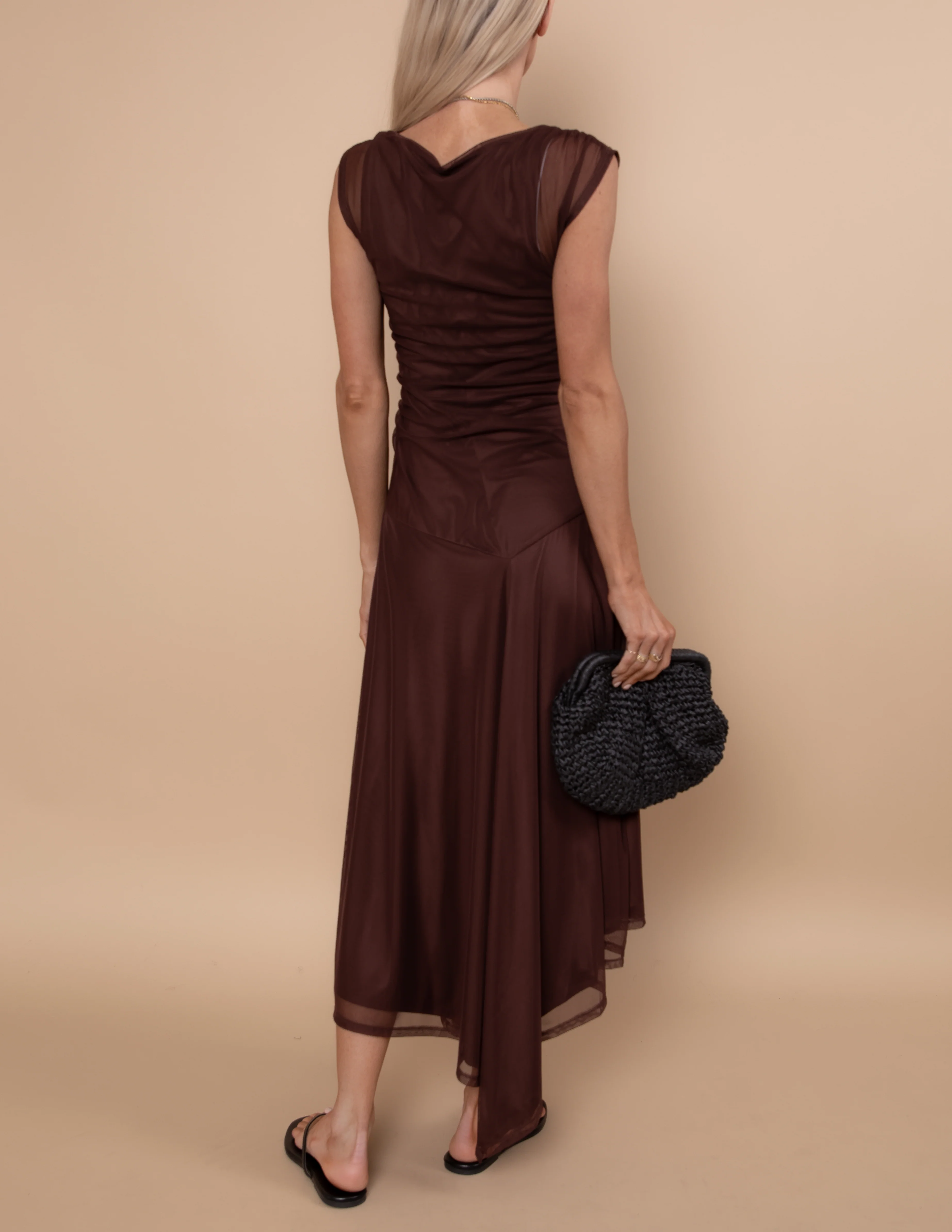 Allure Asymmetrical Dress - Image 9