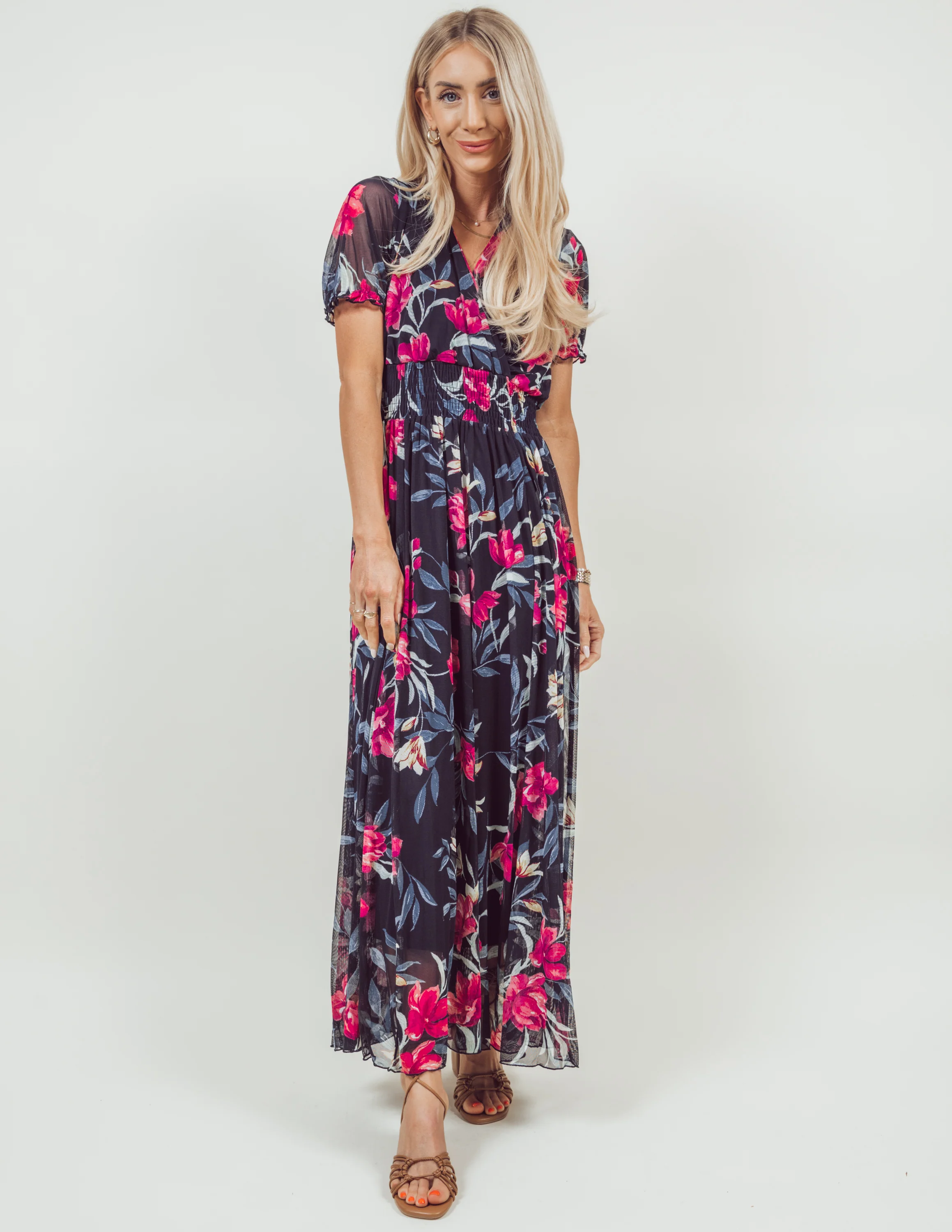 Anya Floral Maxi Dress - Image 2