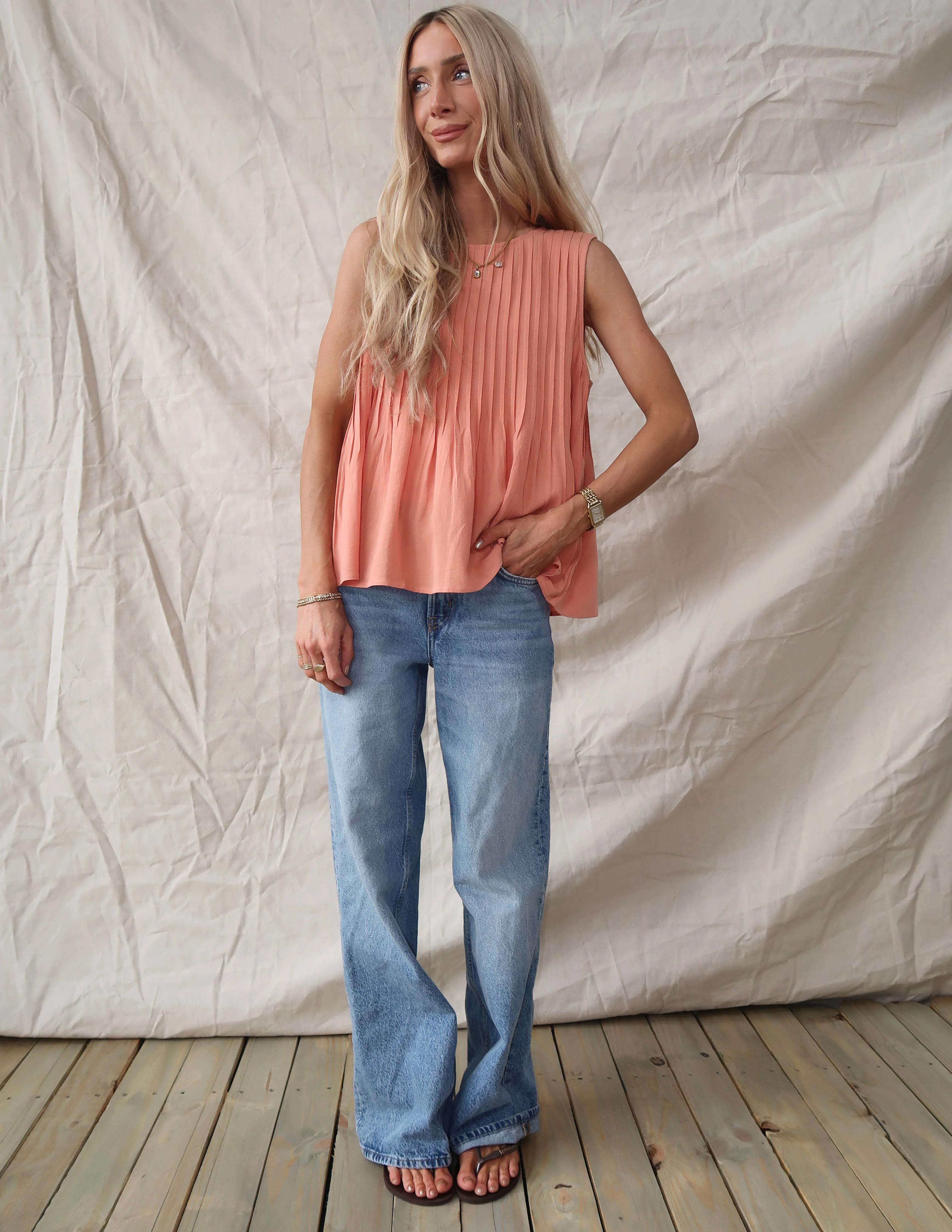 Arabella Pleated Top - Image 7