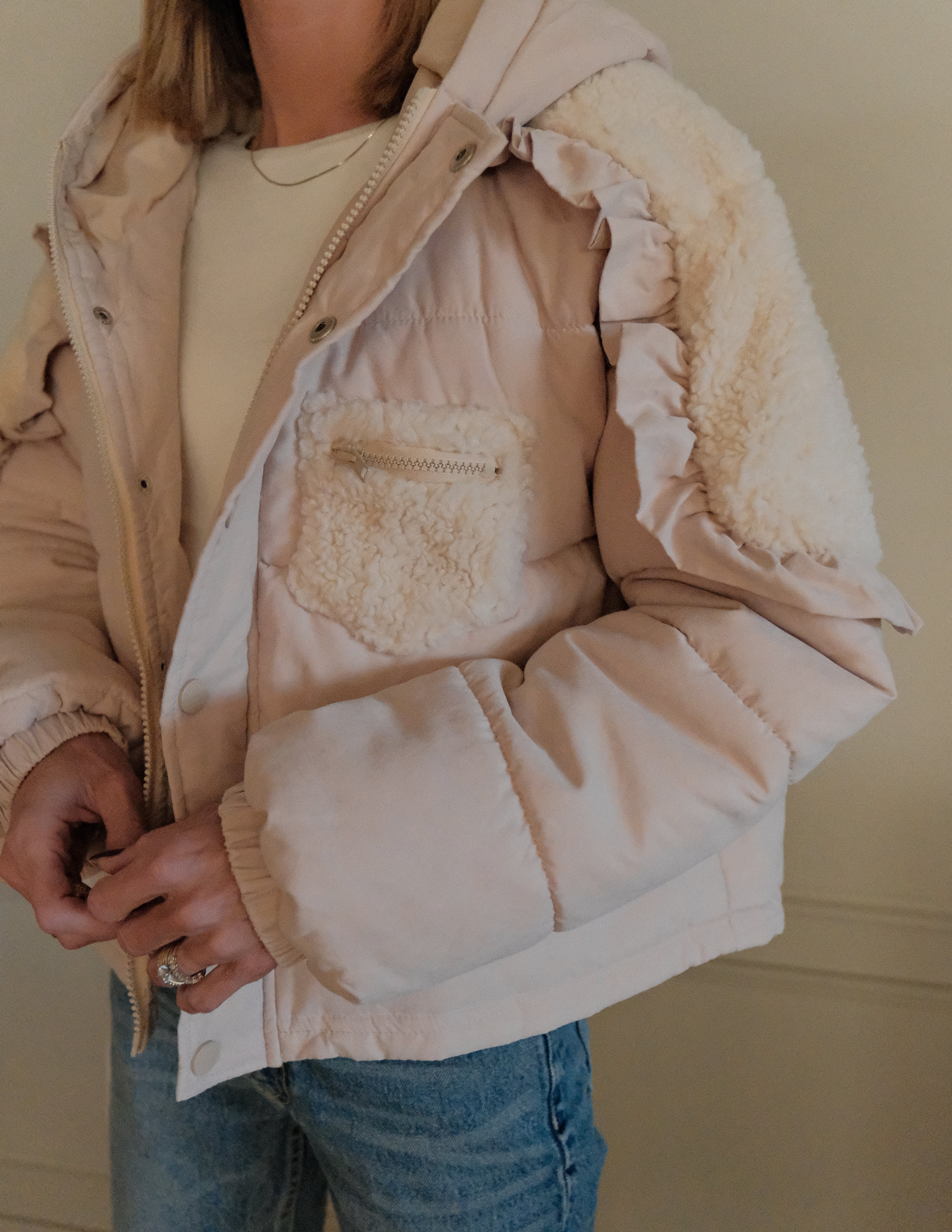 Arlet Ruffle Puffer Jacket - Image 2