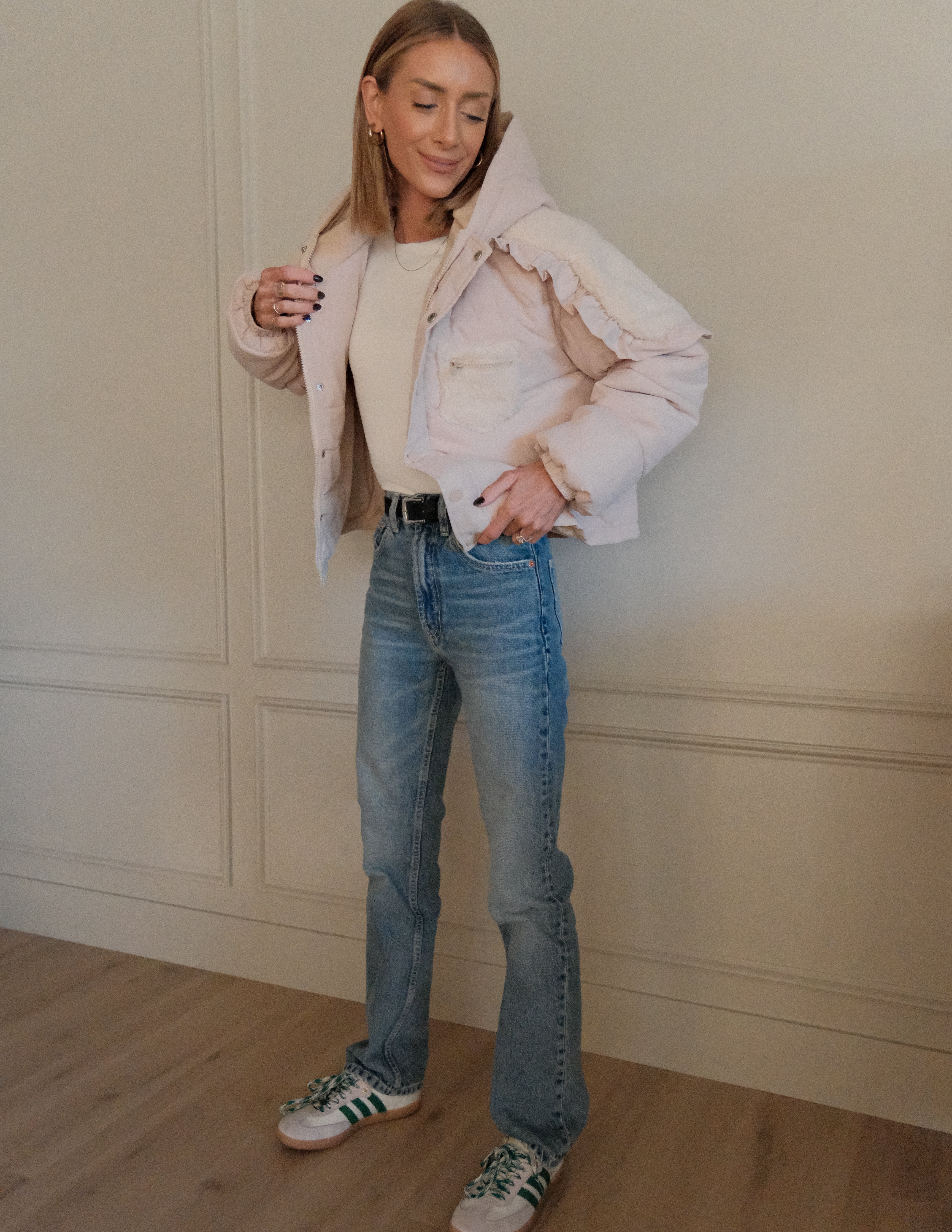 Arlet Ruffle Puffer Jacket - Image 3