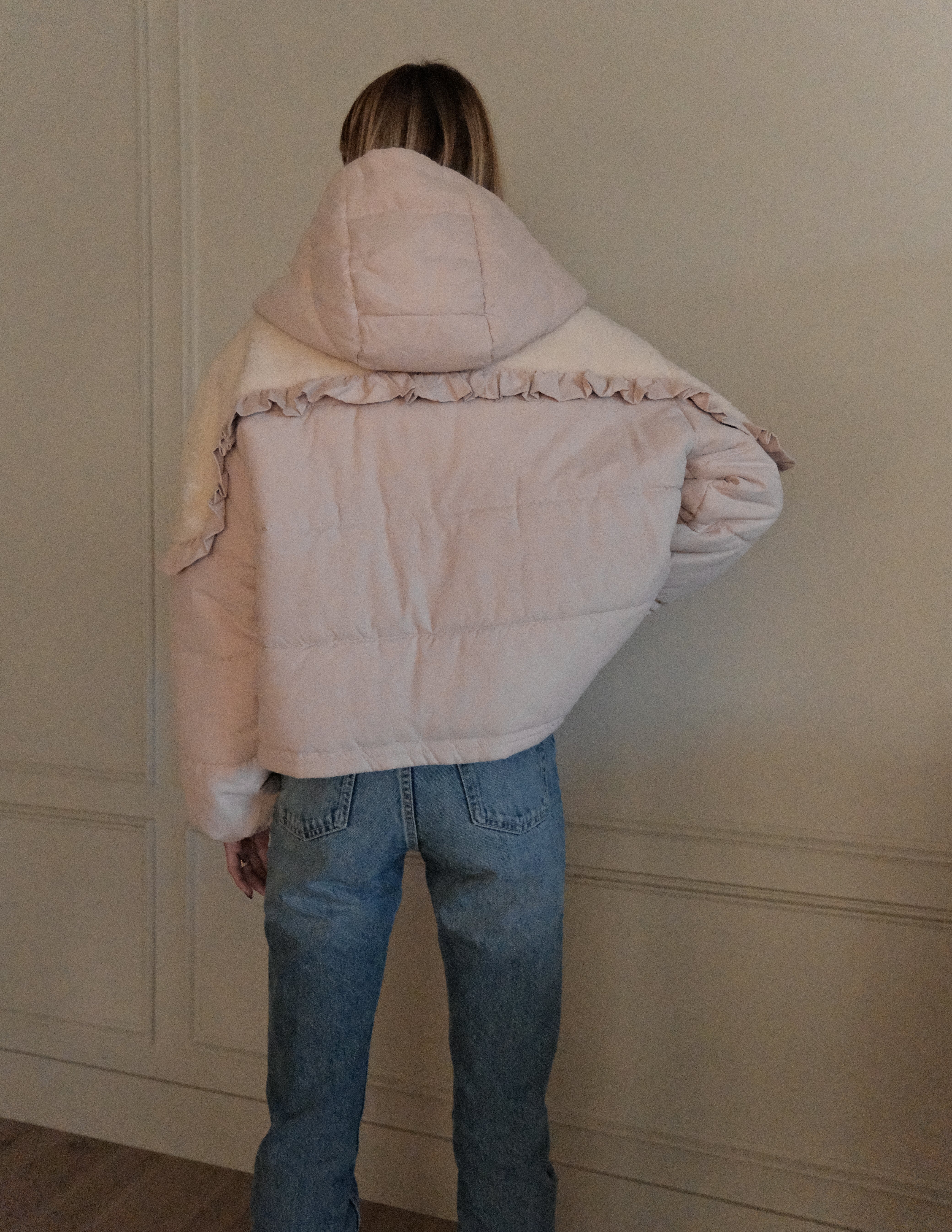 Arlet Ruffle Puffer Jacket - Image 4