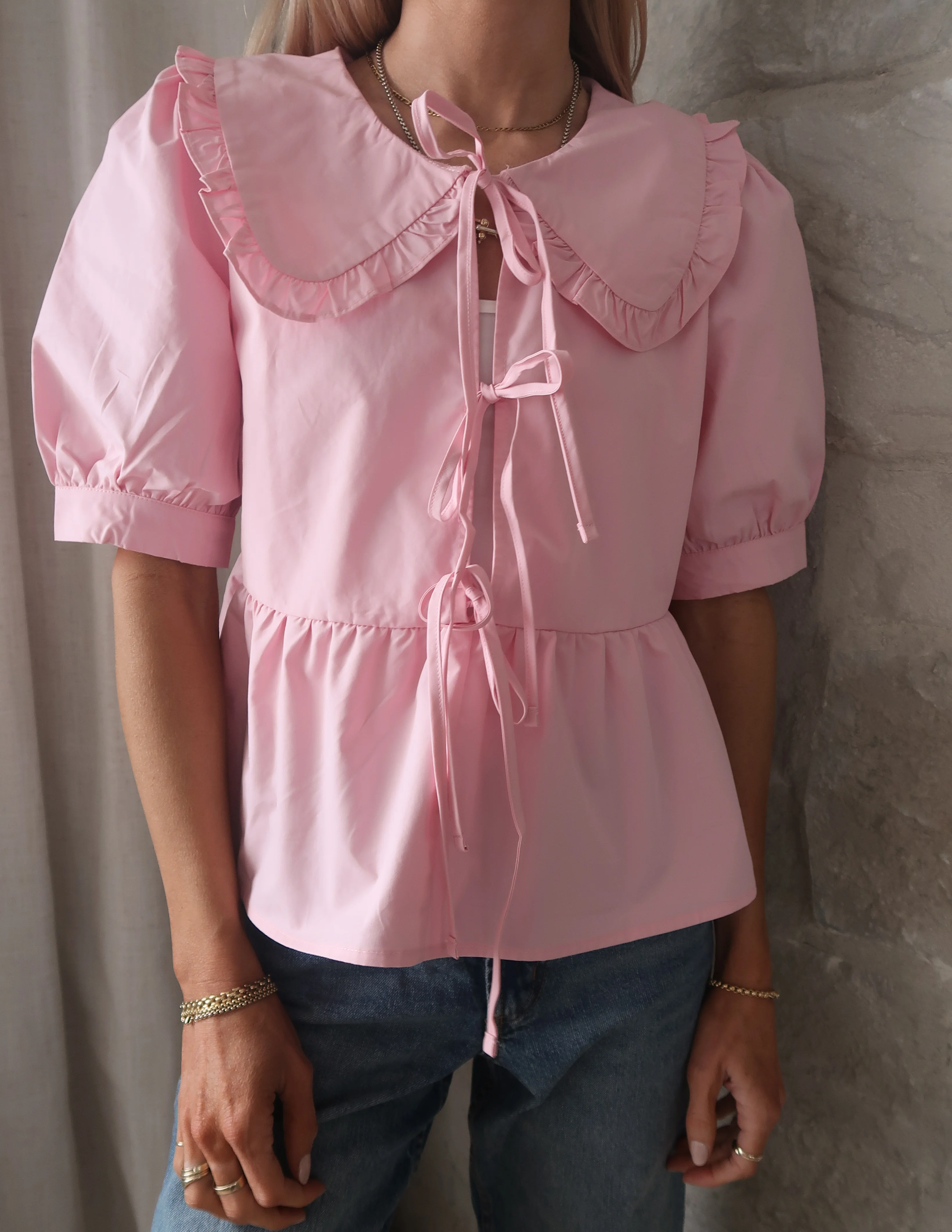 Ballet Pink Heirloom Top - Image 2