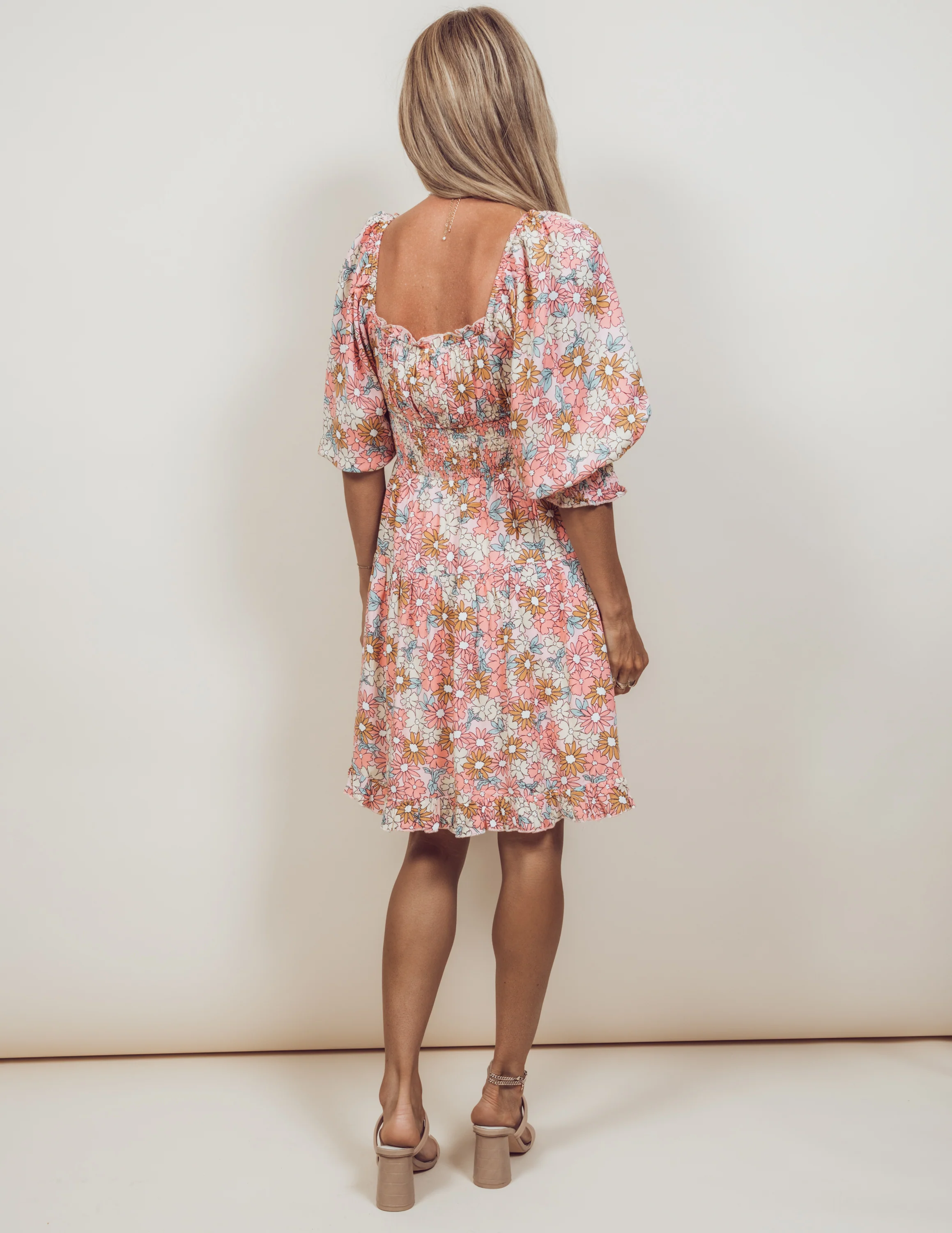 Bellamy Flower Dress - Image 4