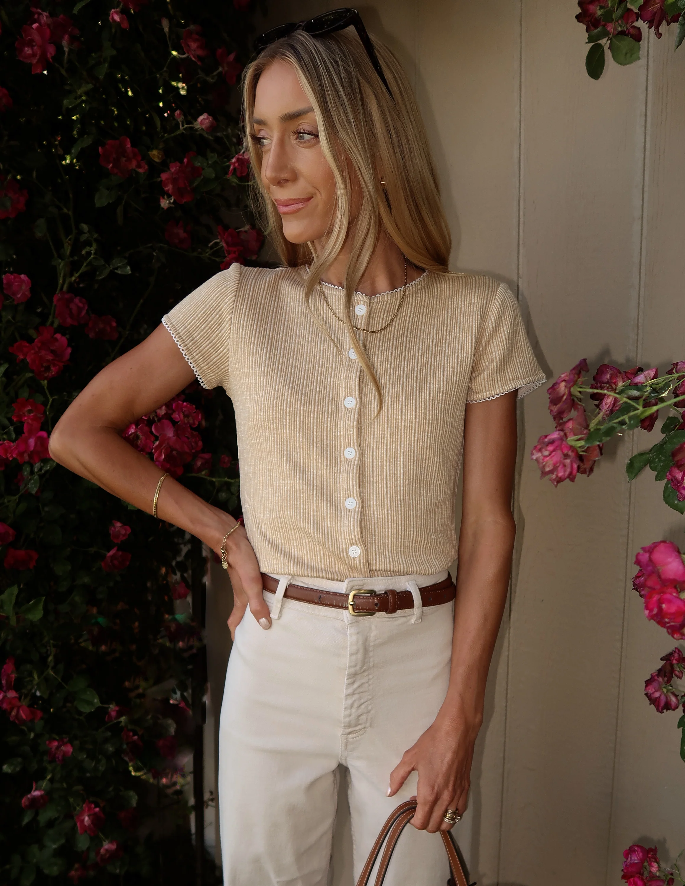 Bennie Ribbed Top