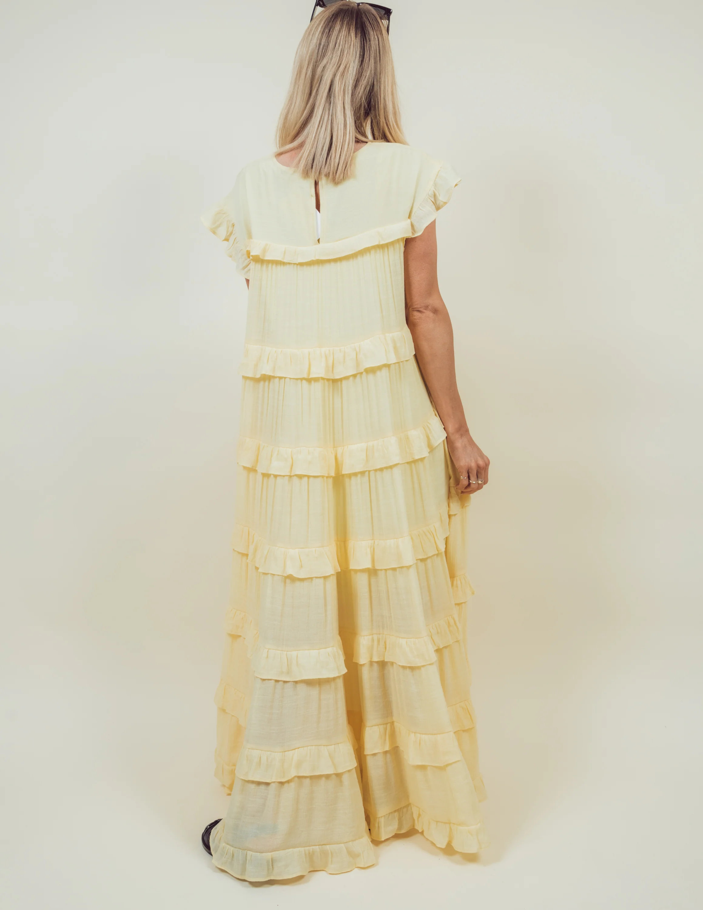 Betty Ruffle Tiered Dress - Image 12