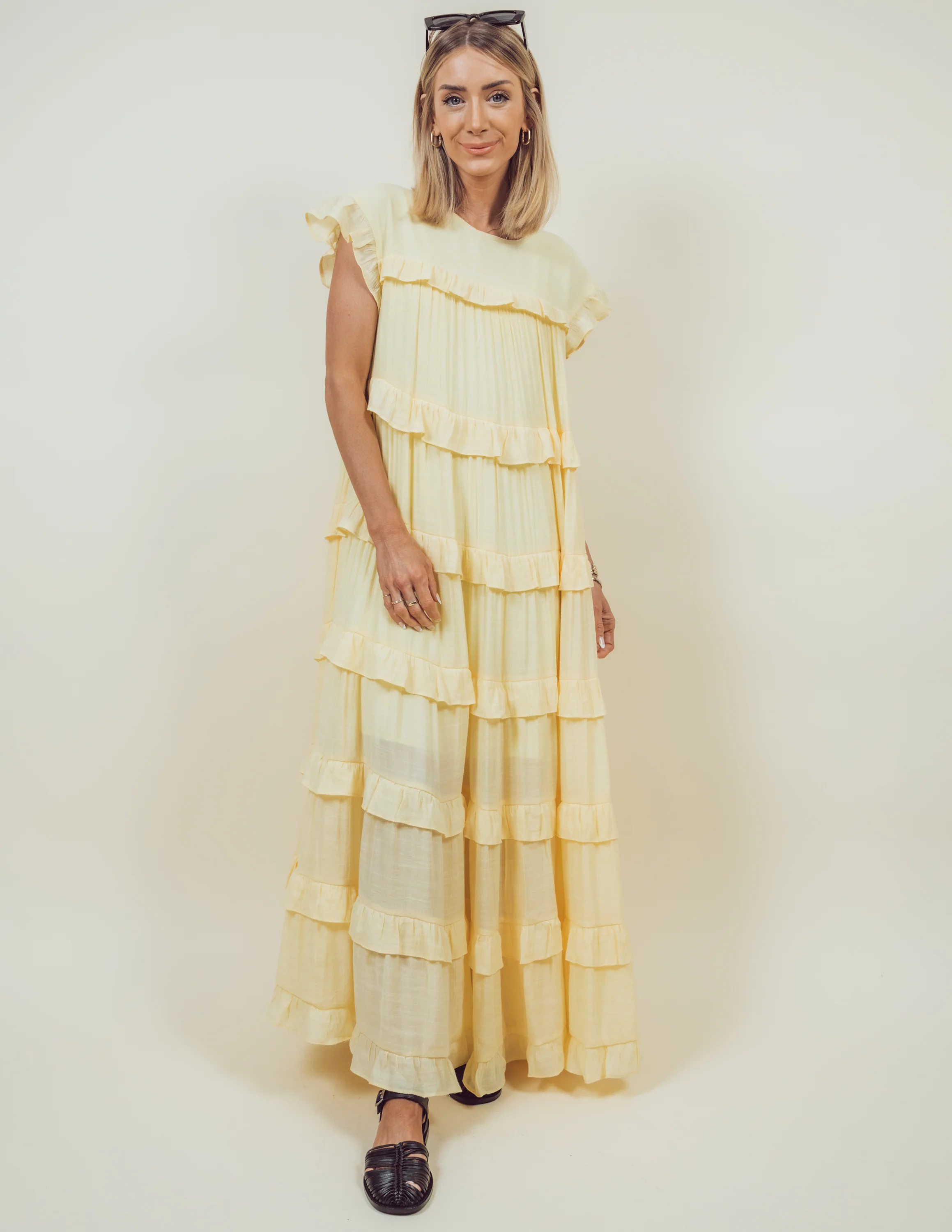 Betty Ruffle Tiered Dress - Image 7
