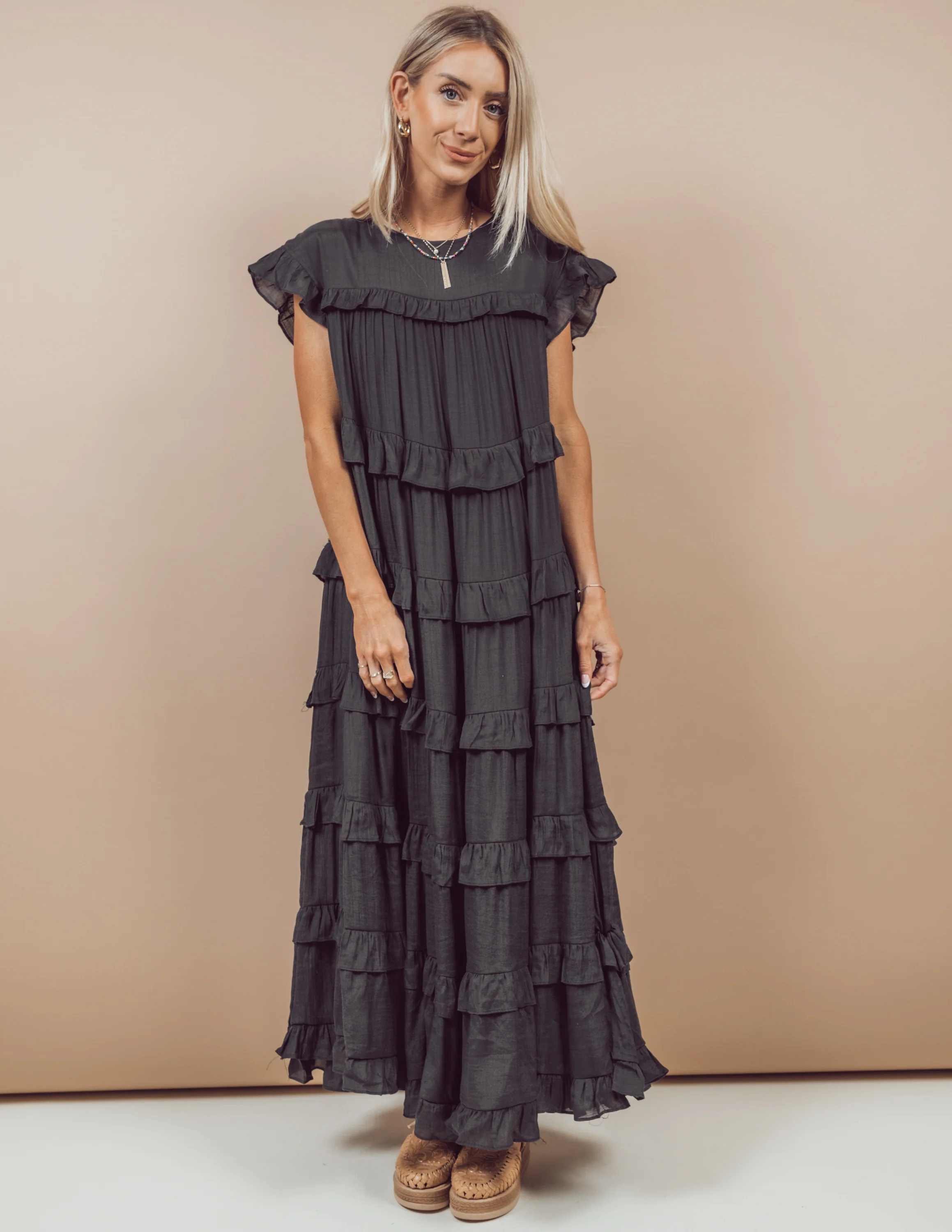 Betty Ruffle Tiered Dress - Image 8
