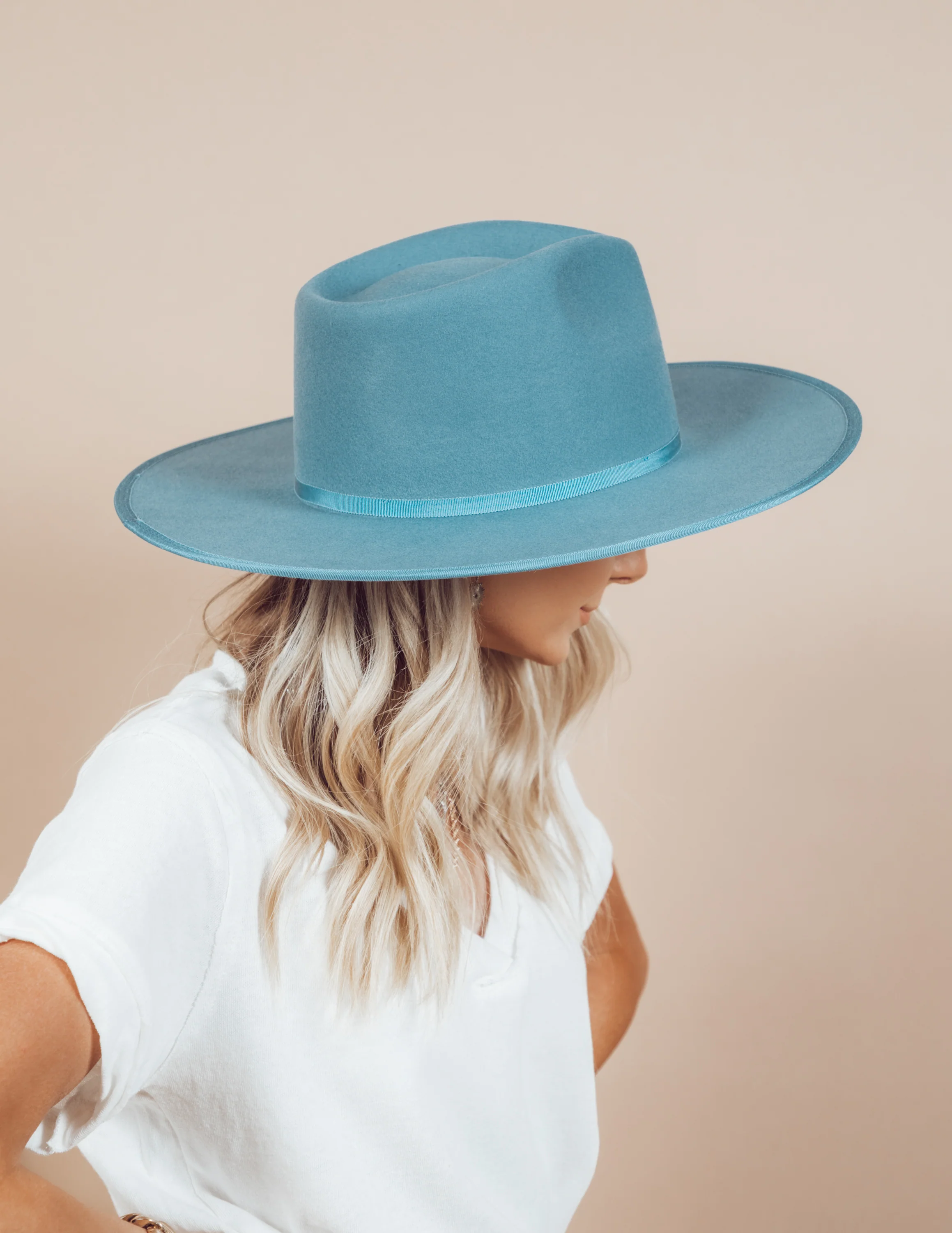 Billie Wide Brim Hat - Image 4