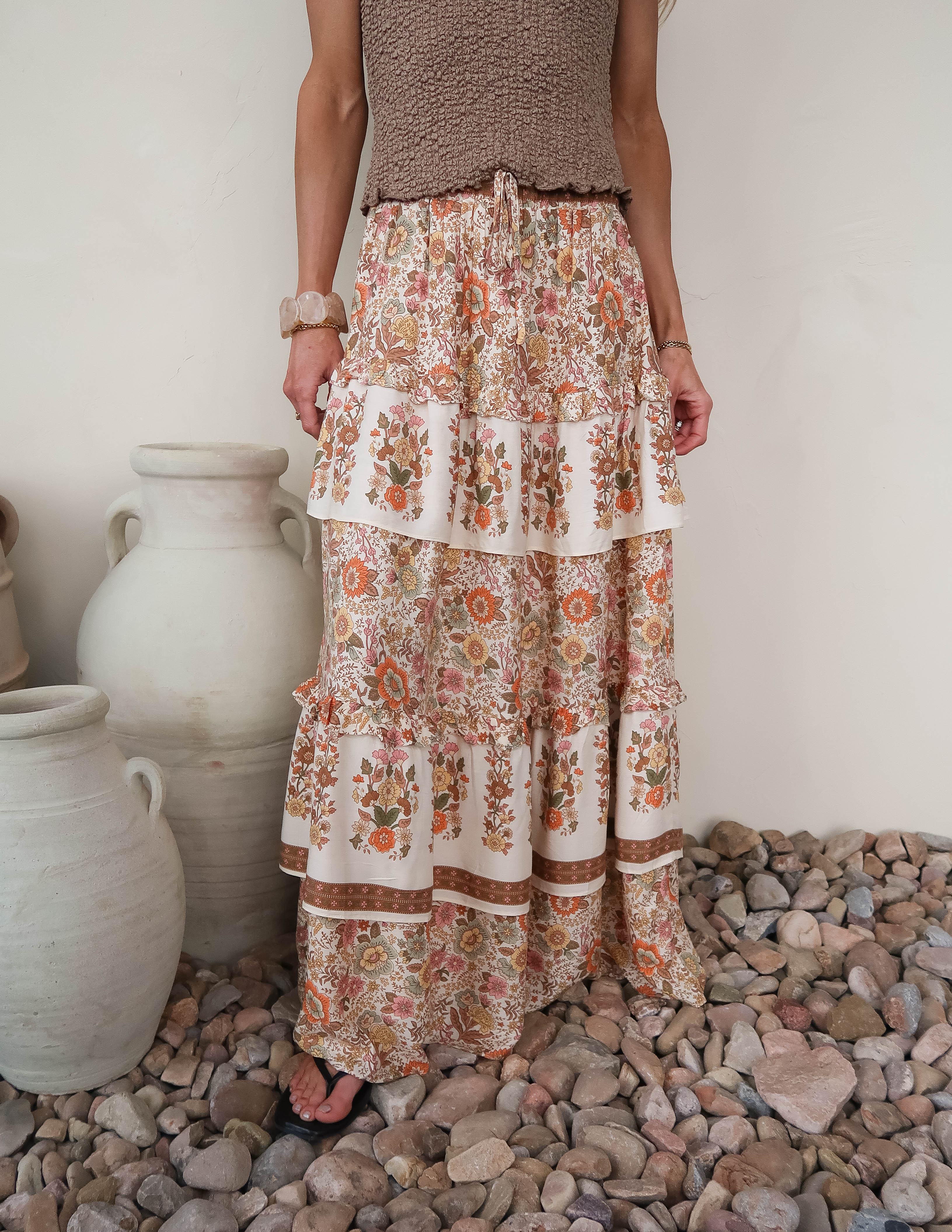 Blu Prairie Tiered Skirt - Image 5