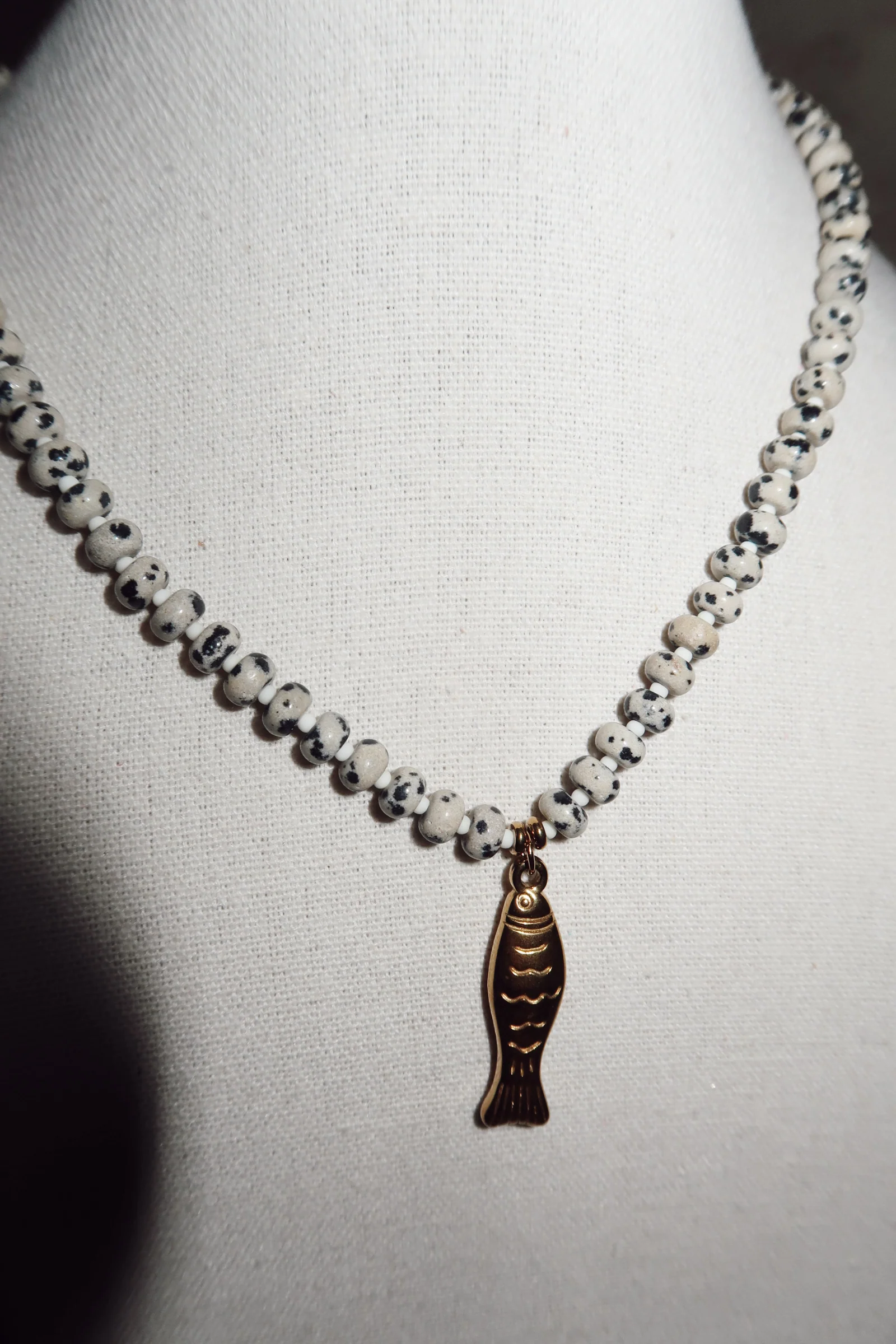 Bora Bora Beaded Fish Necklace - Image 10