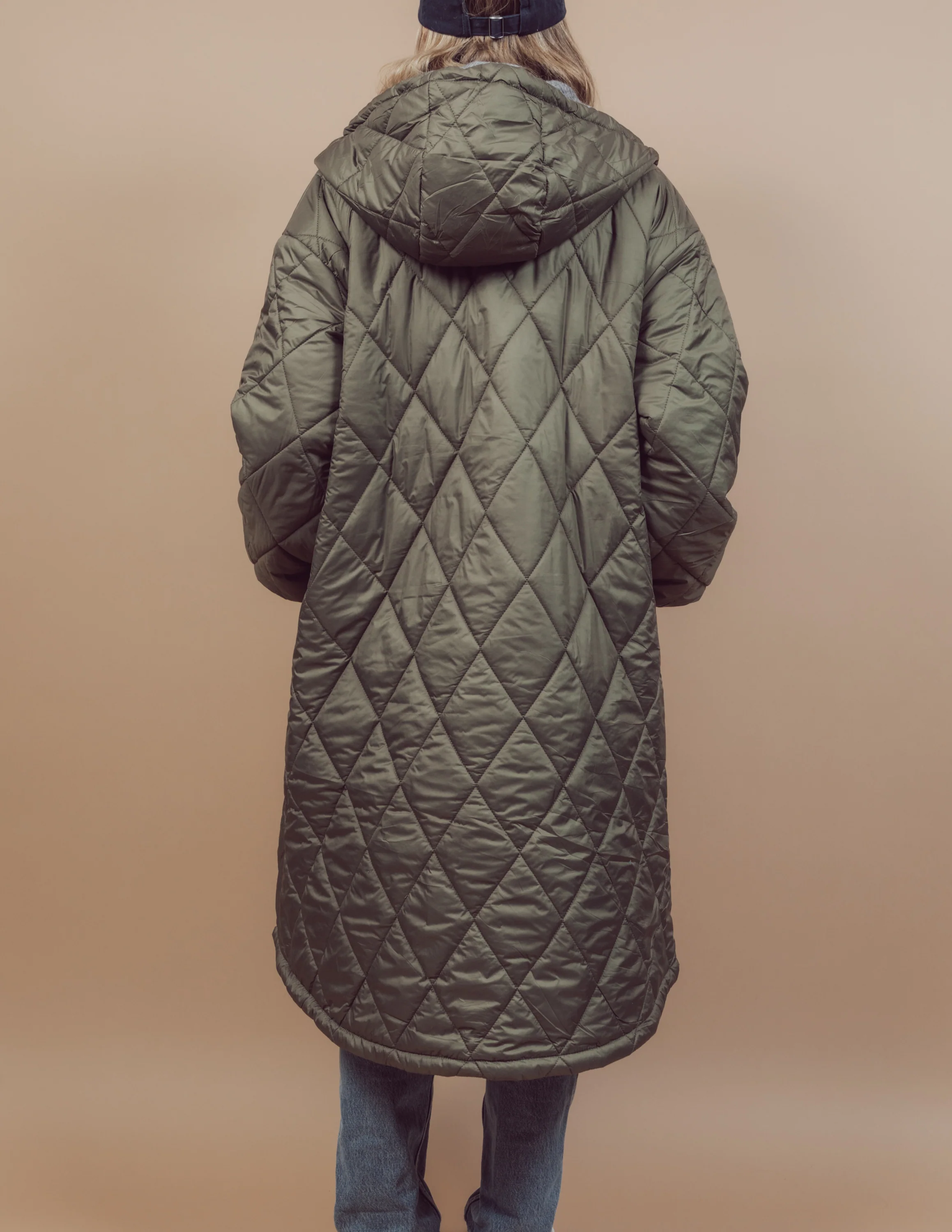 Brooklyn Longline Quilted Jacket - Image 16
