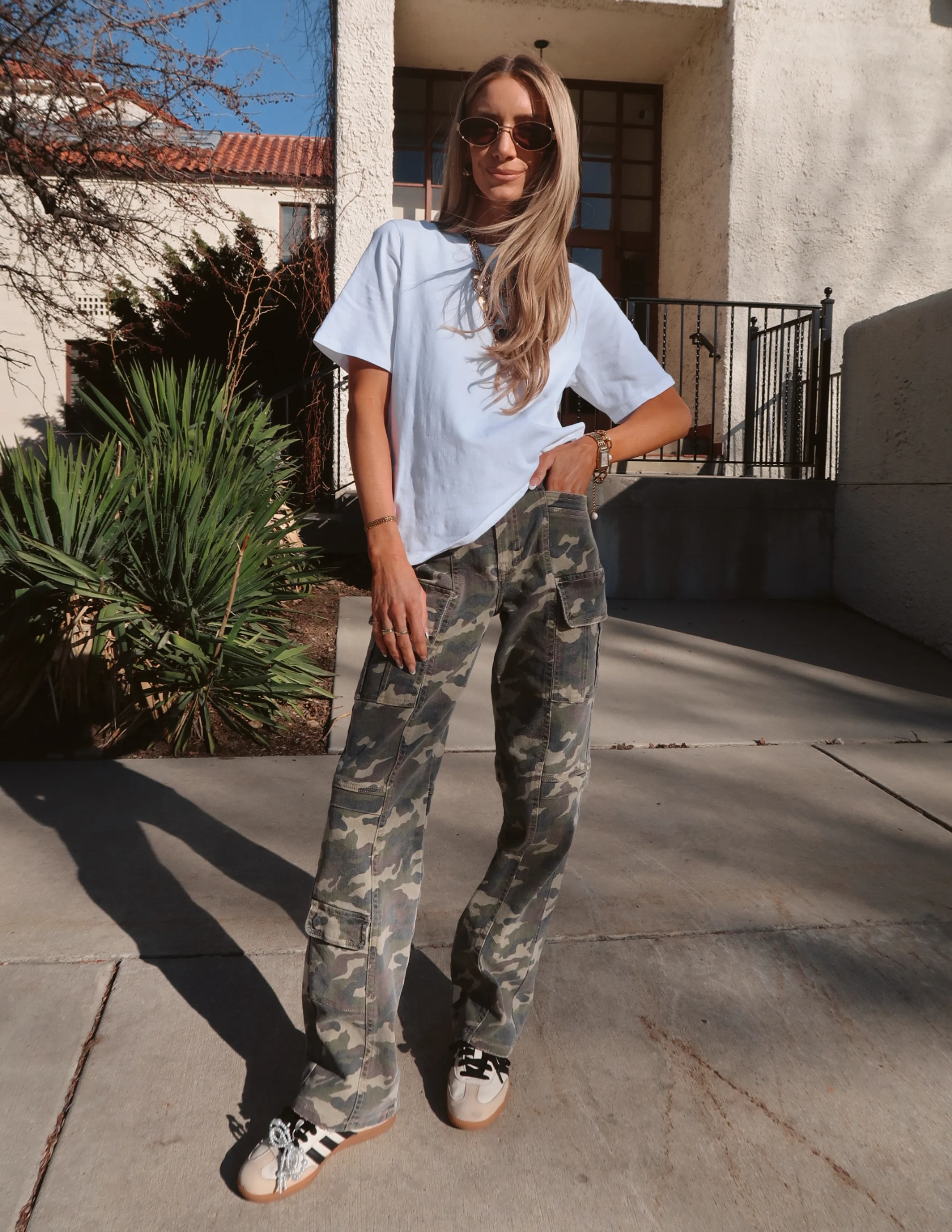 Camo Cargo Pants - Image 4