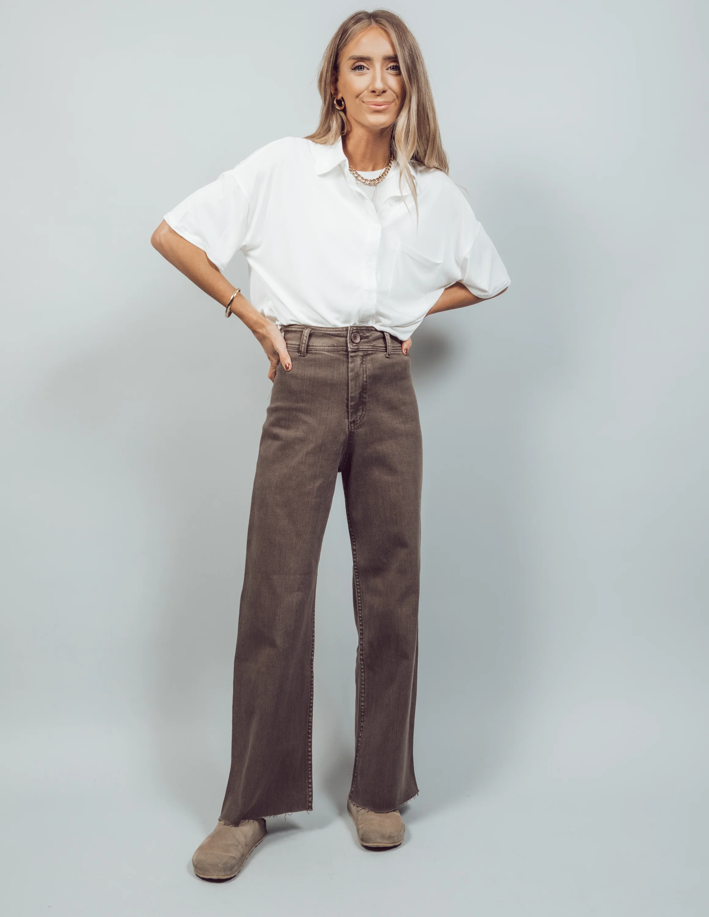 Cearra Wide Leg Denim - Image 11
