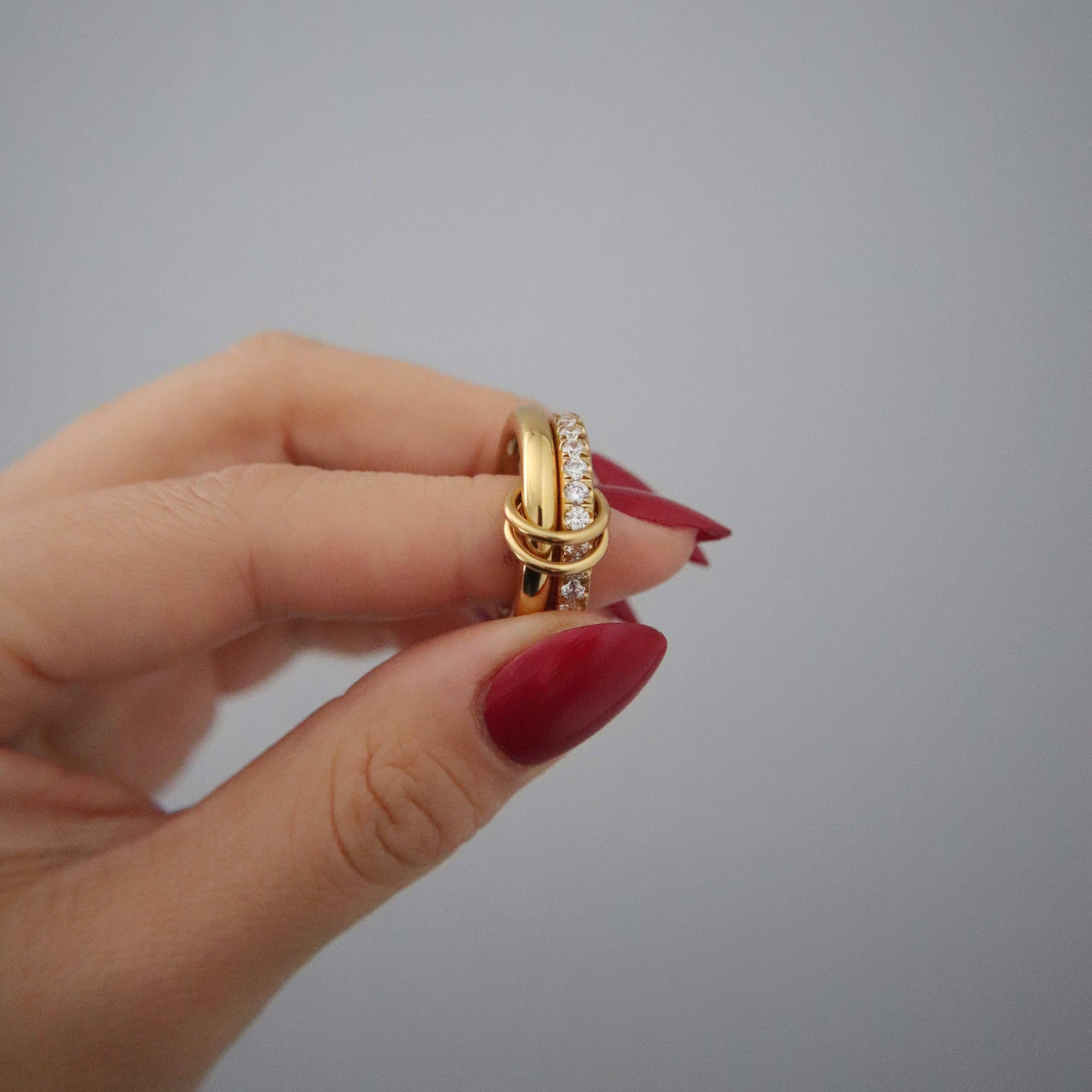 Cecilia Double Stacked Ring - Image 2