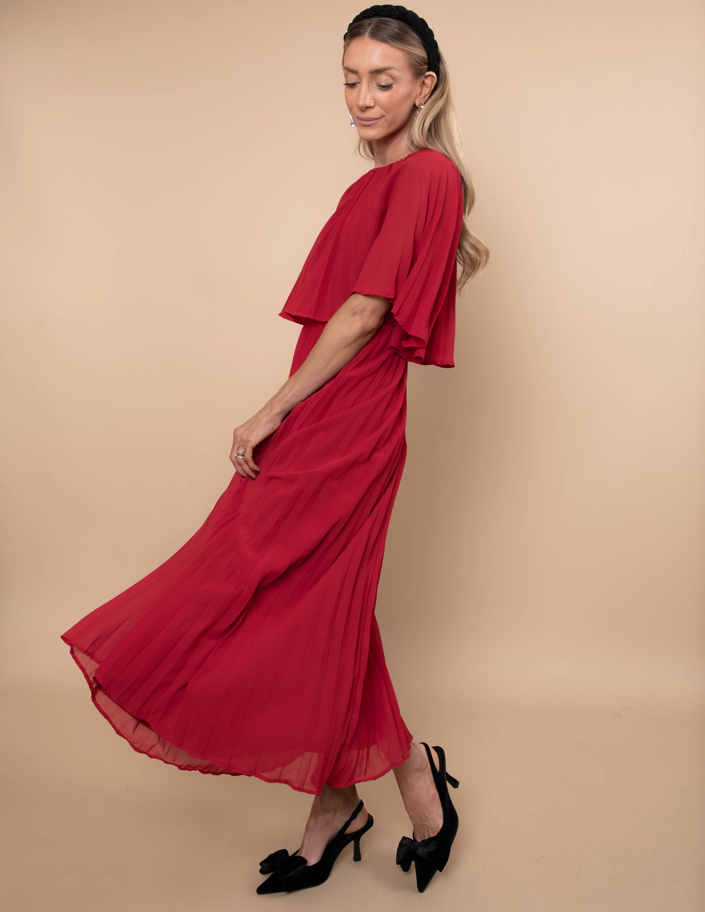 Charlotte Pleated Dress - Image 12
