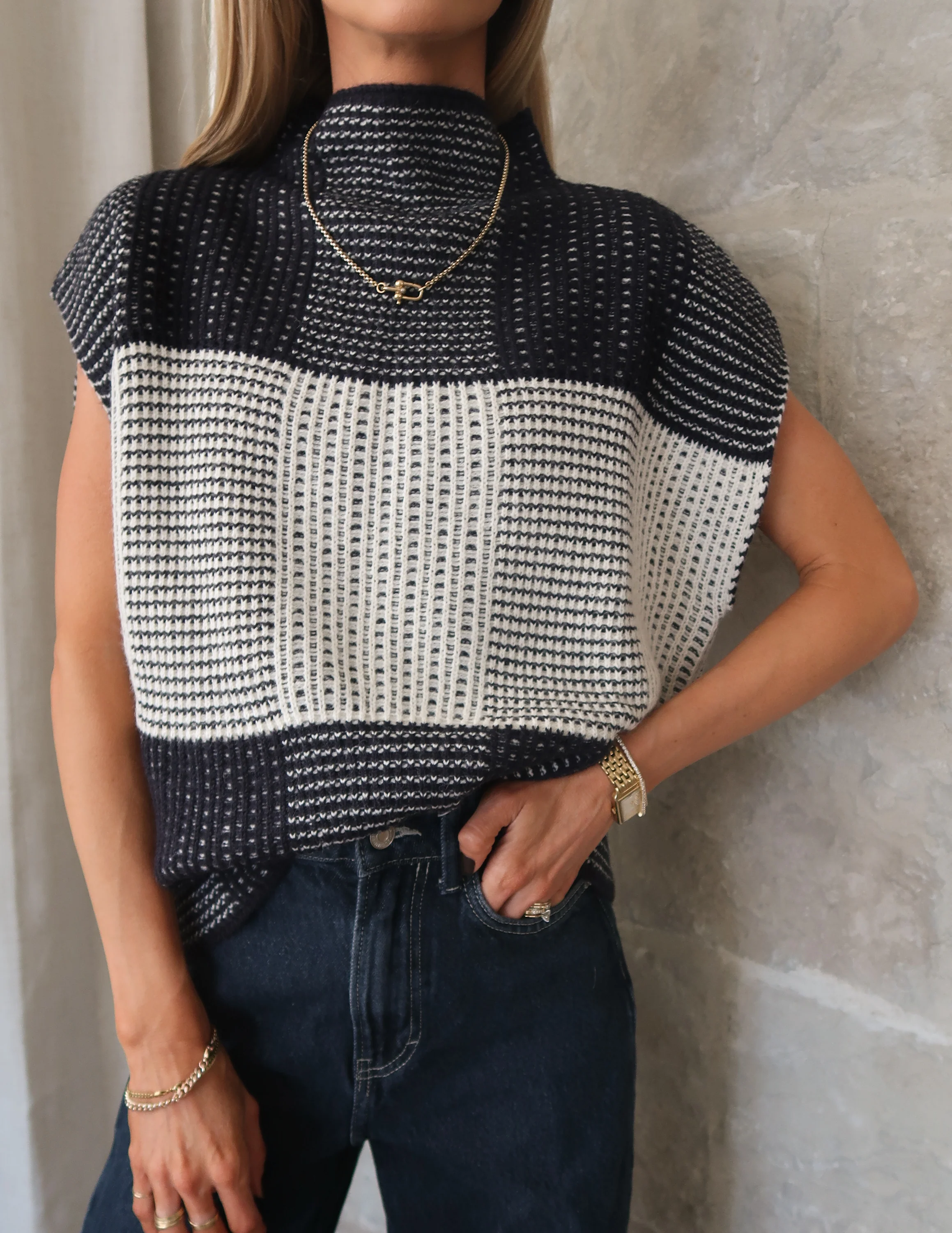 Checkmate Knit Top - Image 4