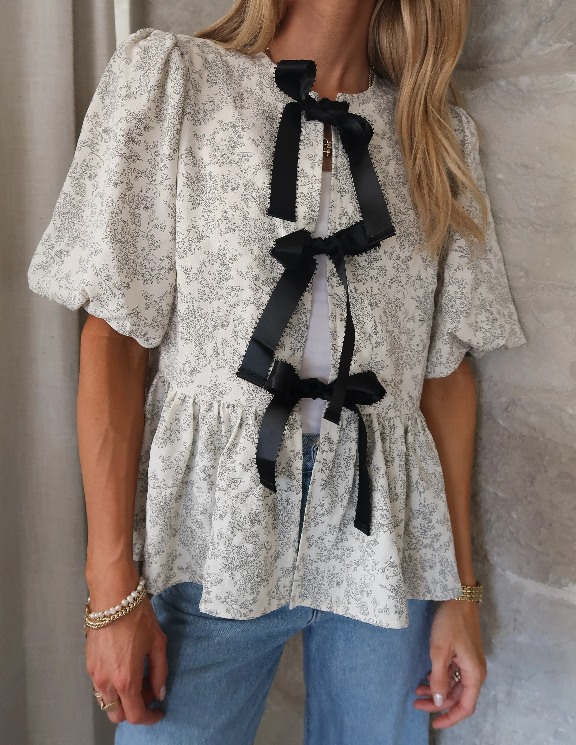 Cheltsey Floral Peplum - Image 3