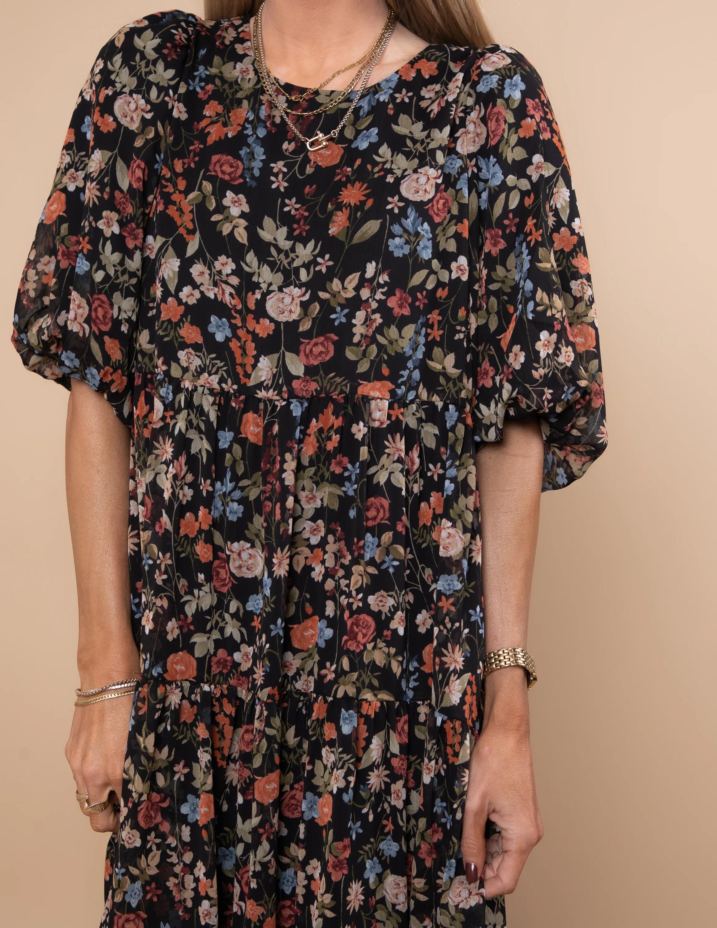 Cinthia Floral Midi Dress - Image 5