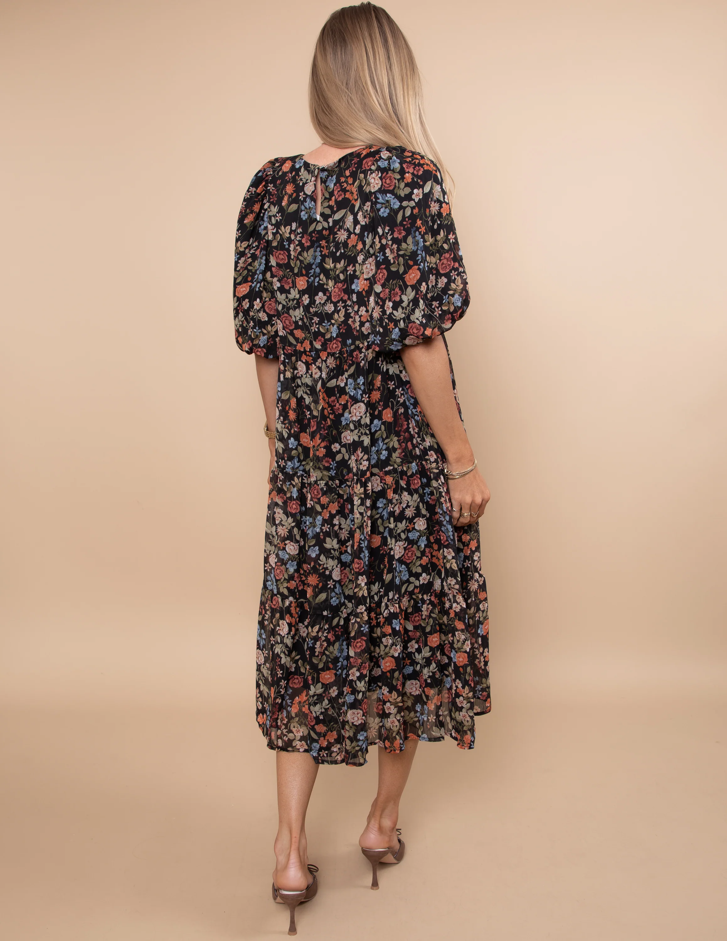 Cinthia Floral Midi Dress - Image 6