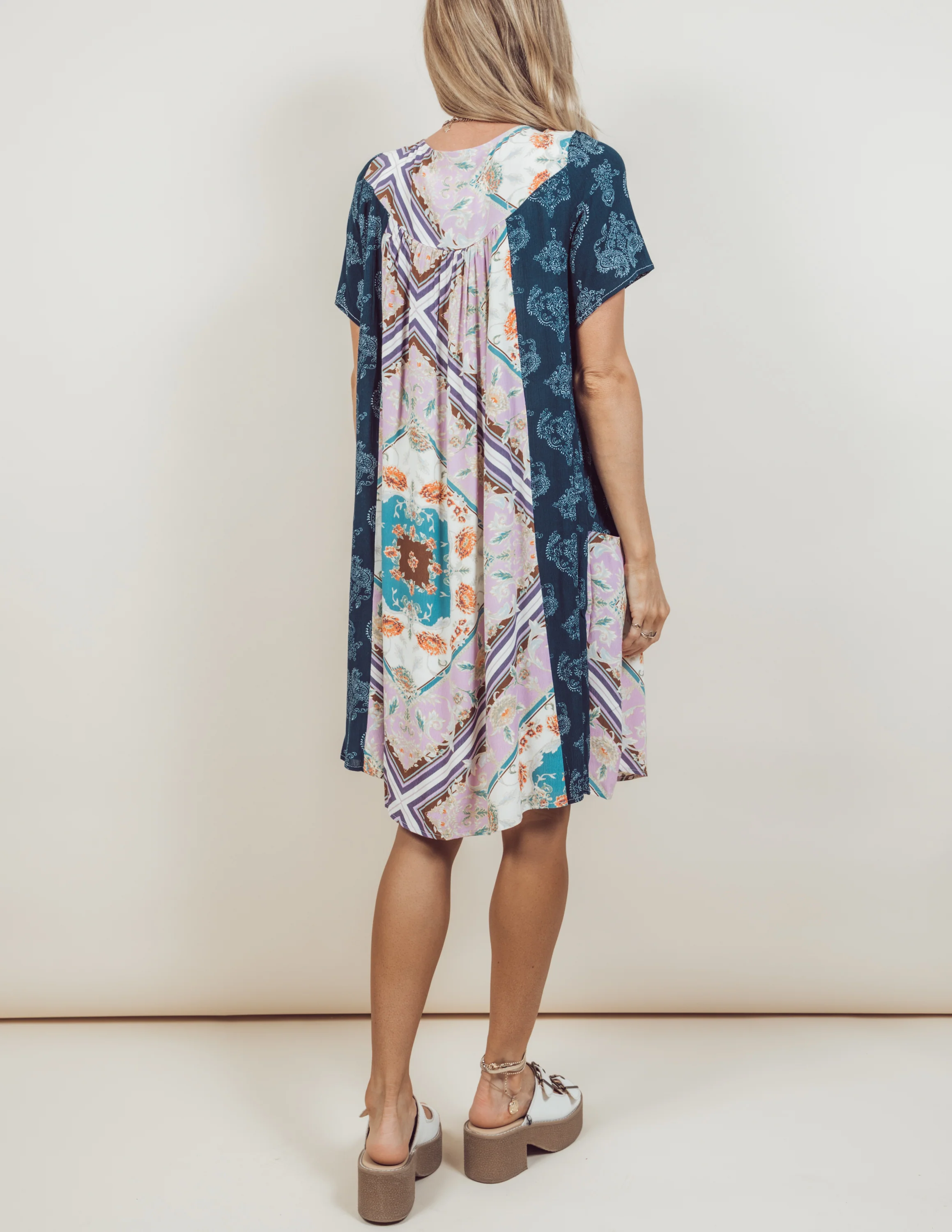 Colette Printed Dress - Image 4