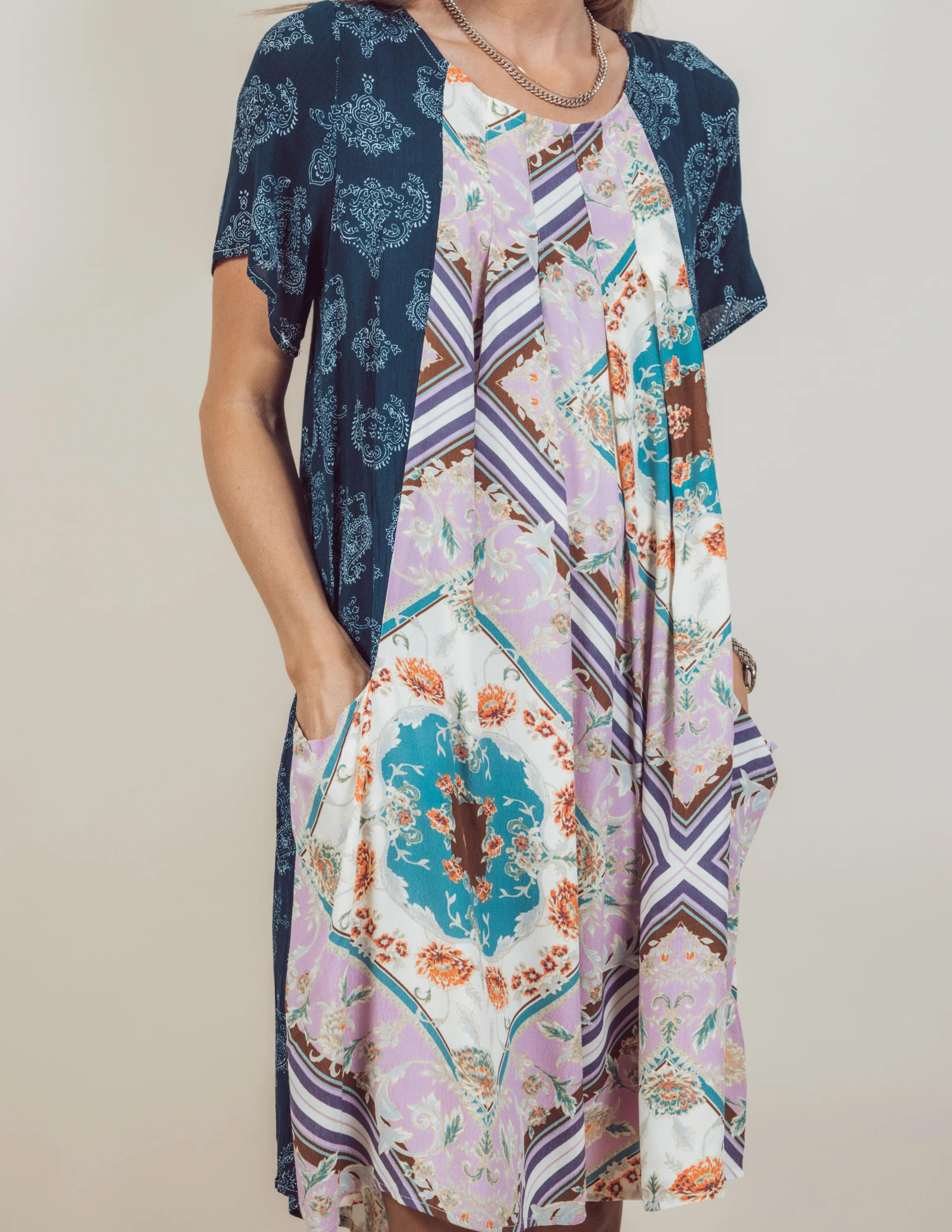 Colette Printed Dress - Image 5