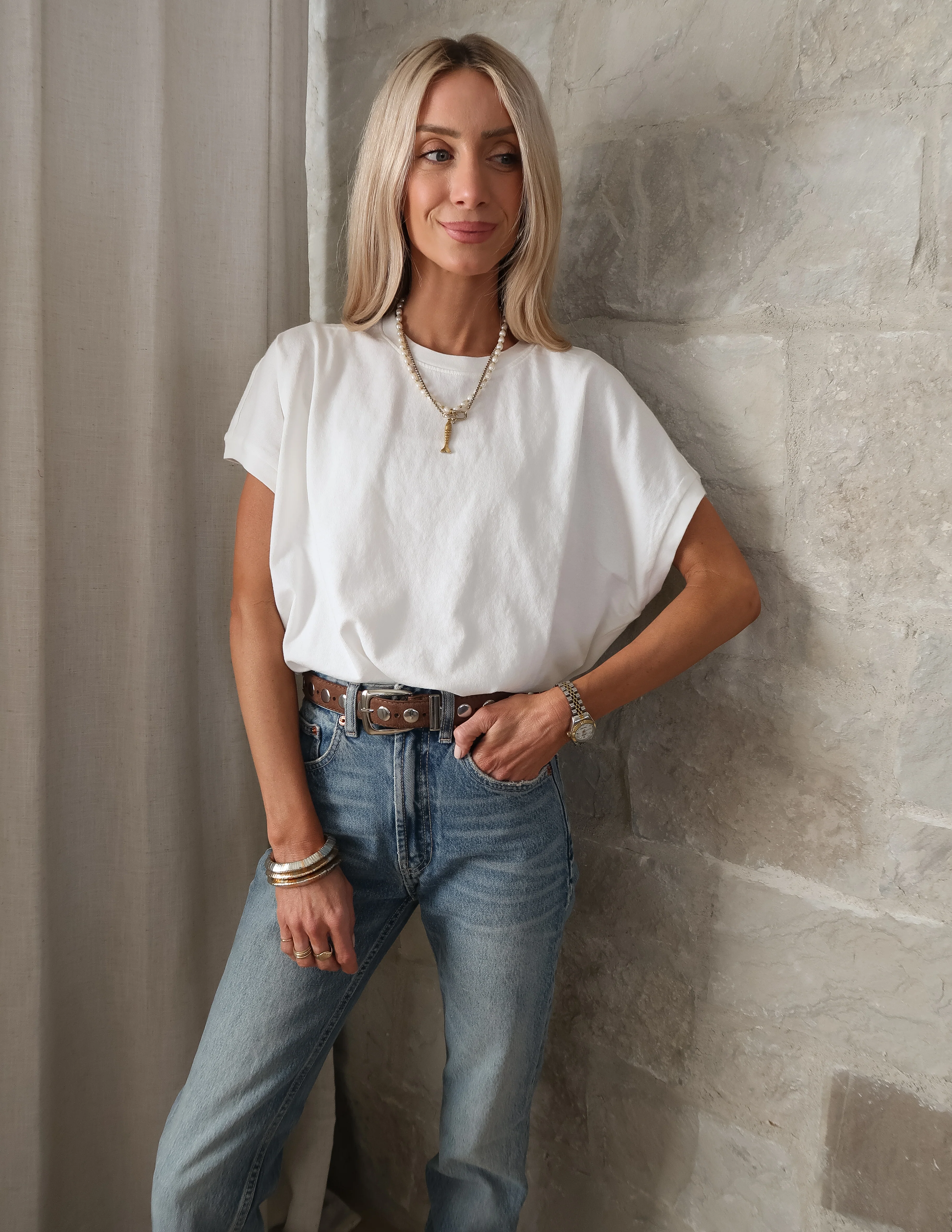 Court Mineral Washed Tee - Image 4