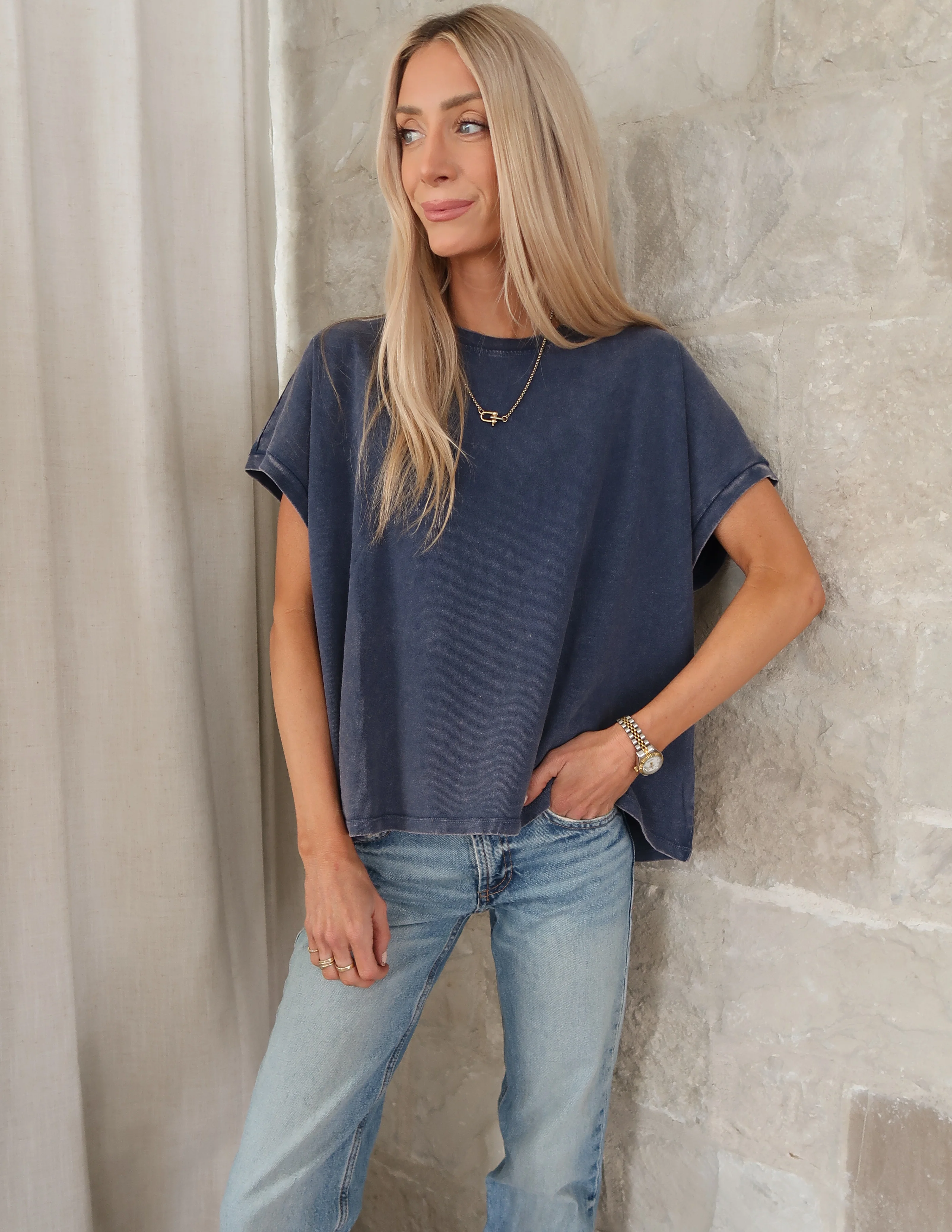 Court Mineral Washed Tee - Image 7