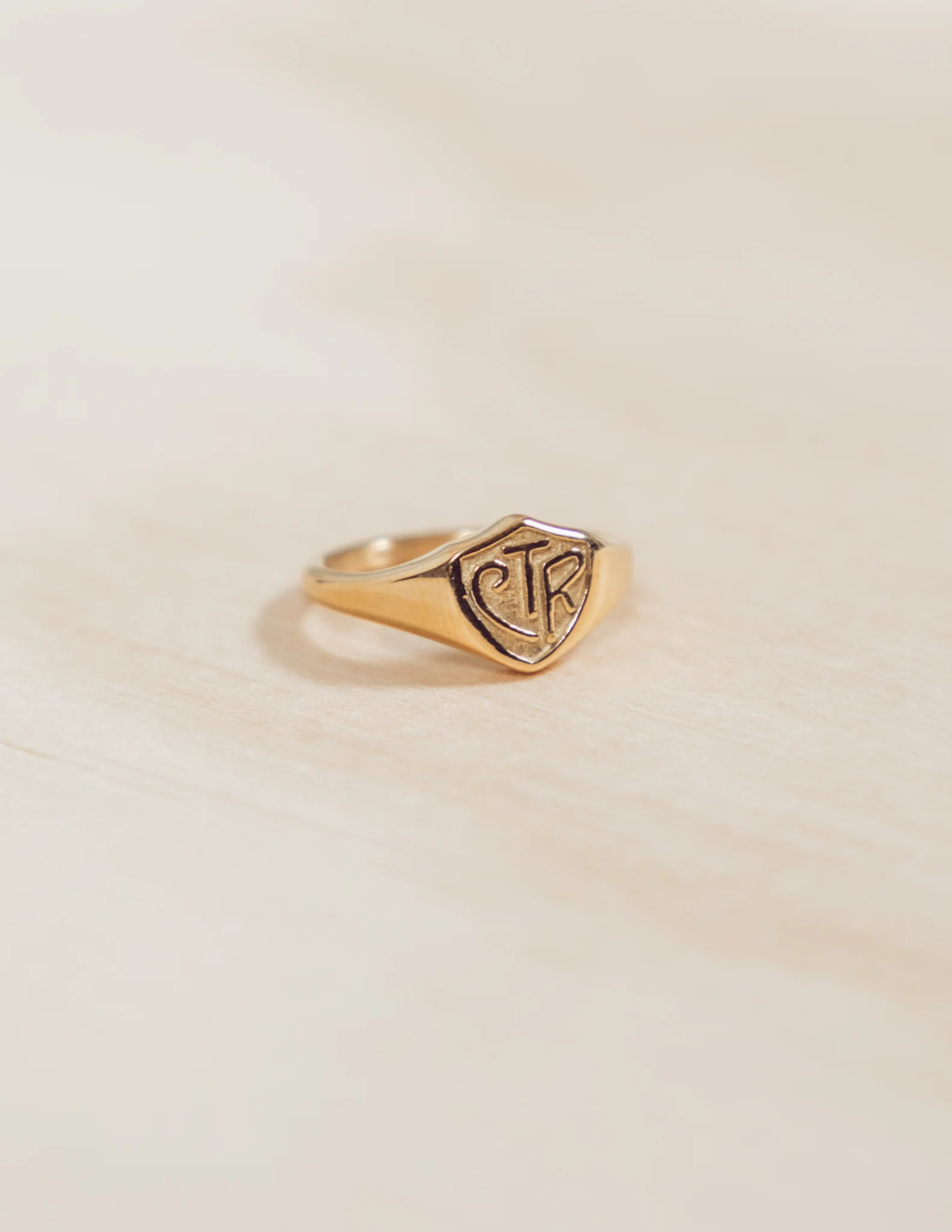 CTR Ring in Gold - Image 3