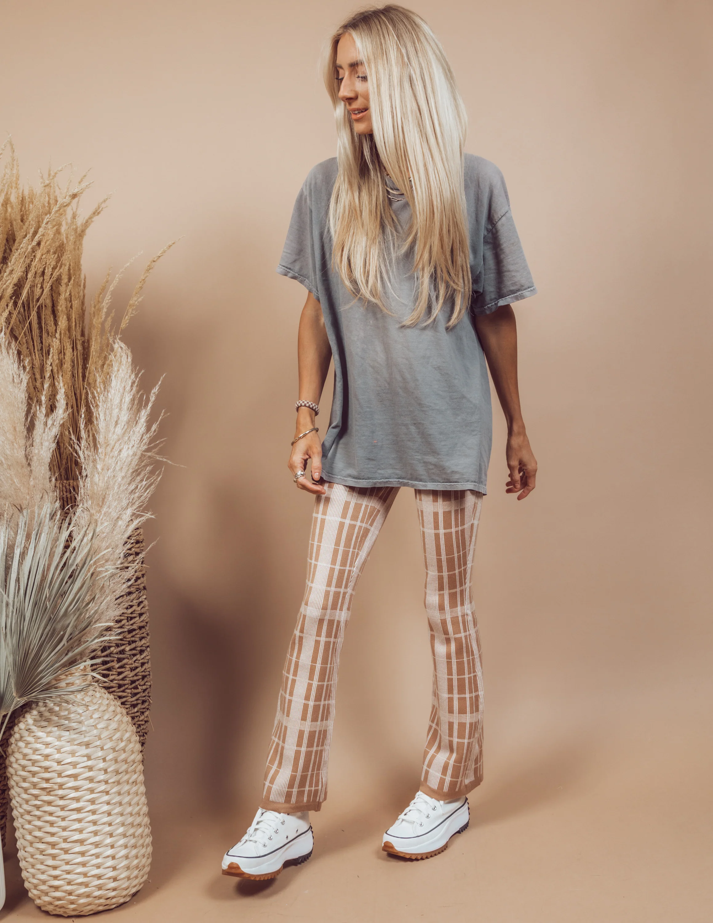 Dawn Plaid Pants - Image 4