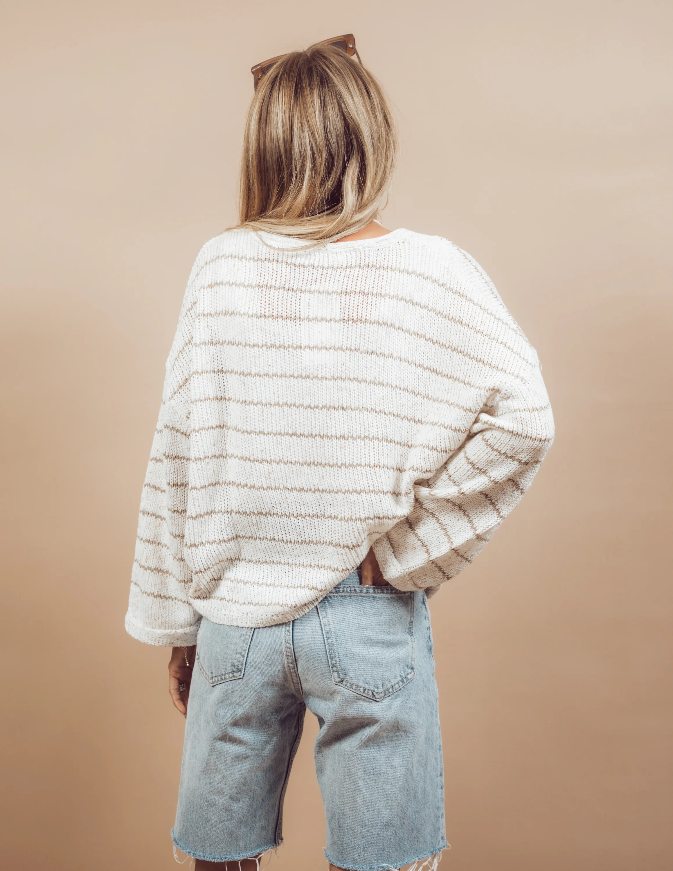 Delfina Striped Sweater - Image 4