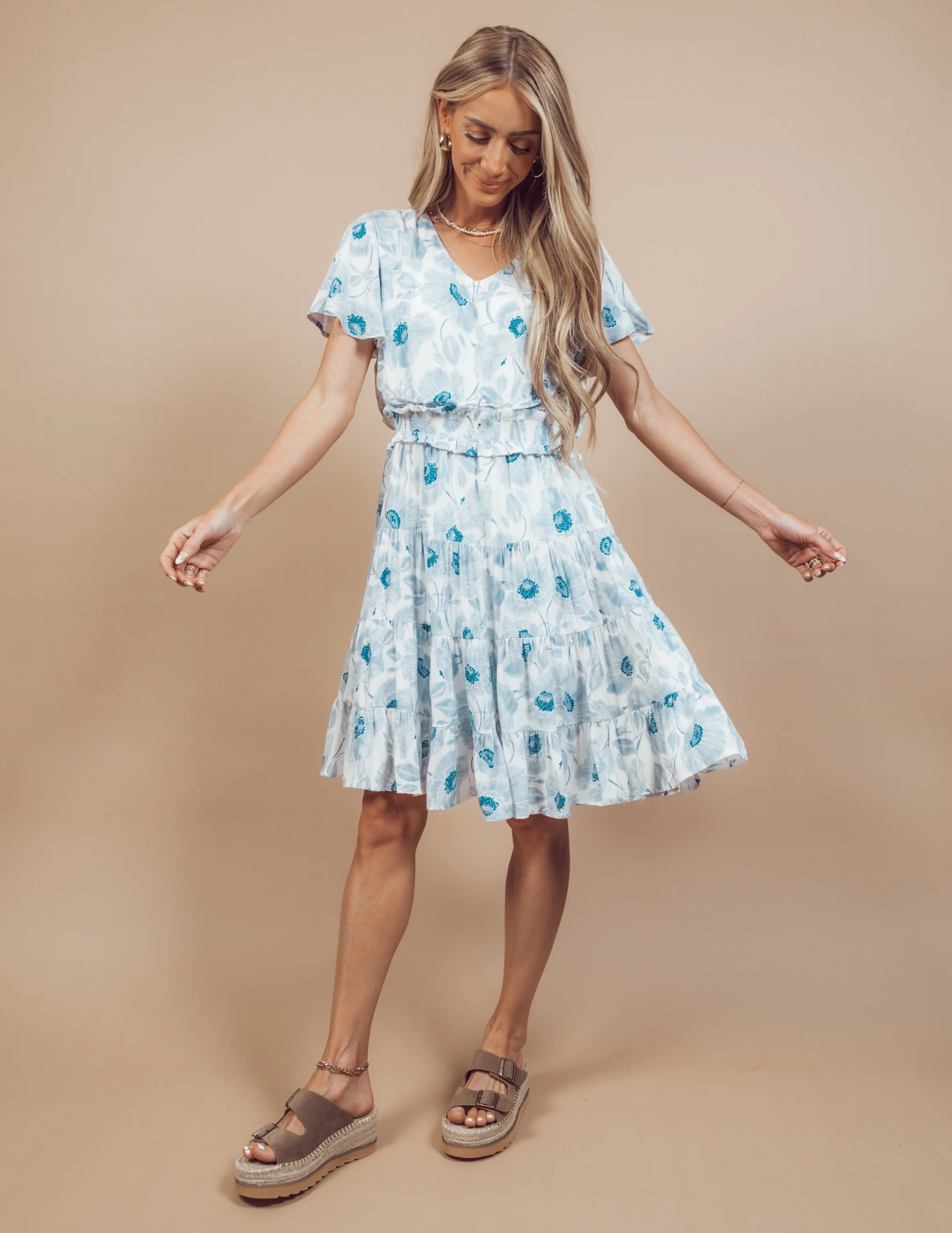 Della Floral Dress - Image 5