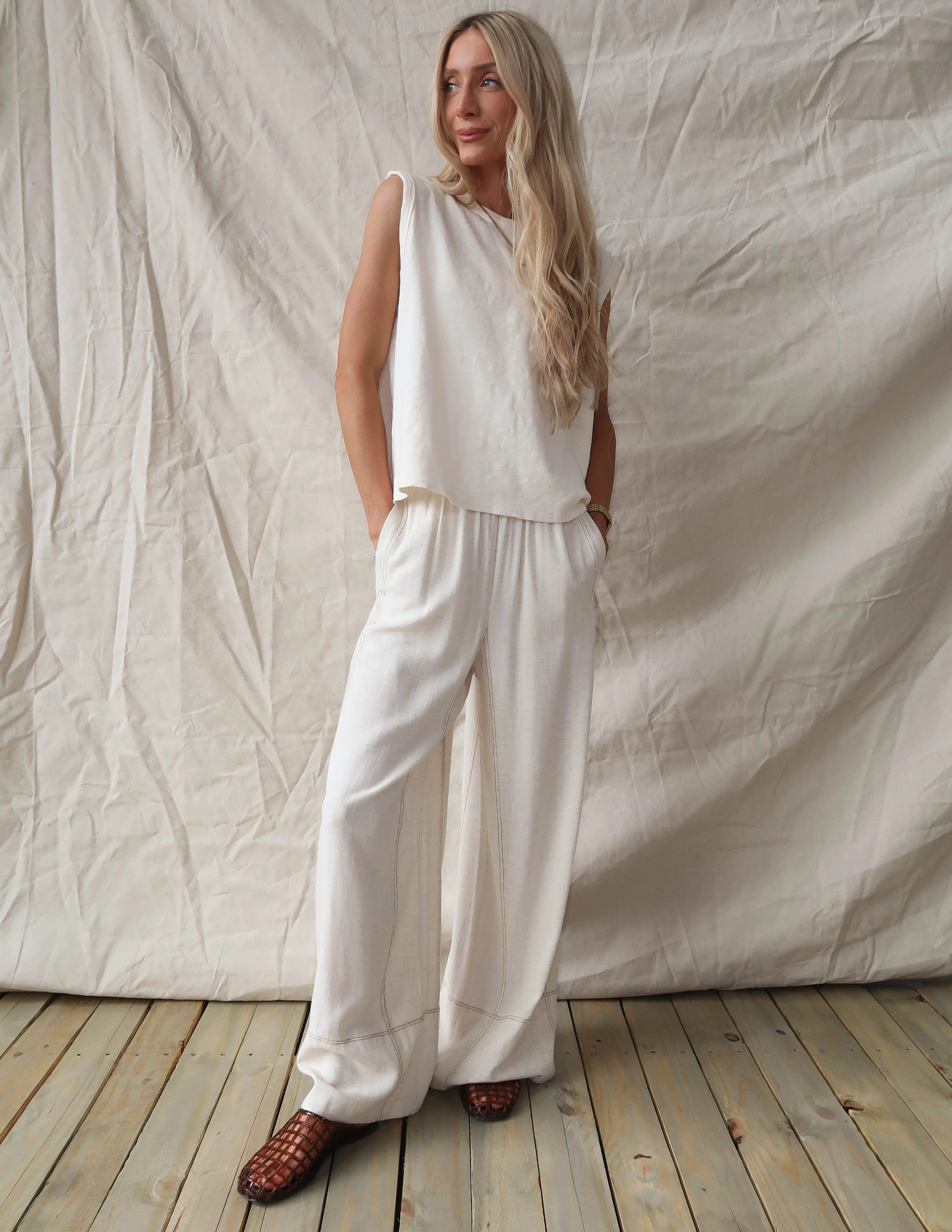 Easy Day Linen Pants - Image 2