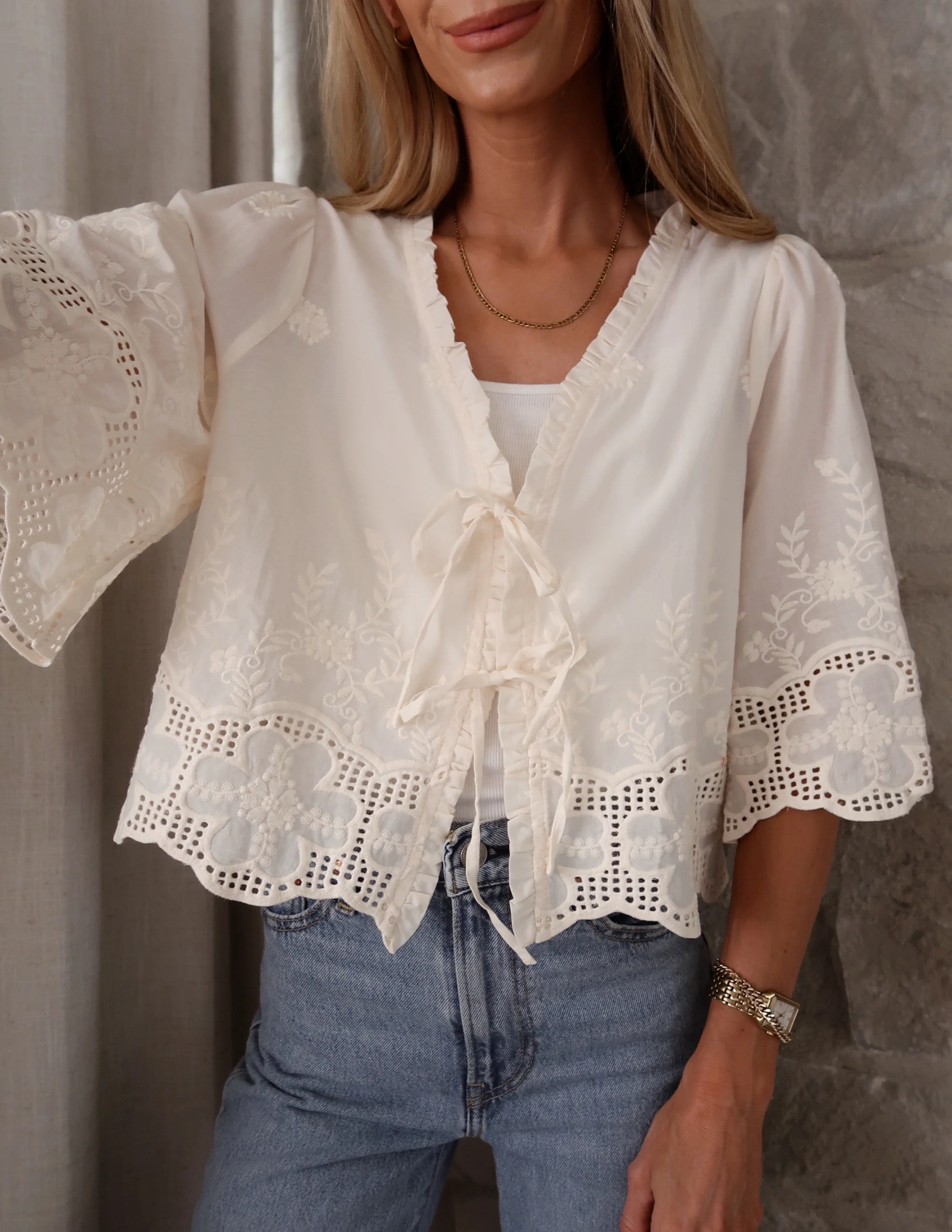 Evelyn Floral Top - Image 3