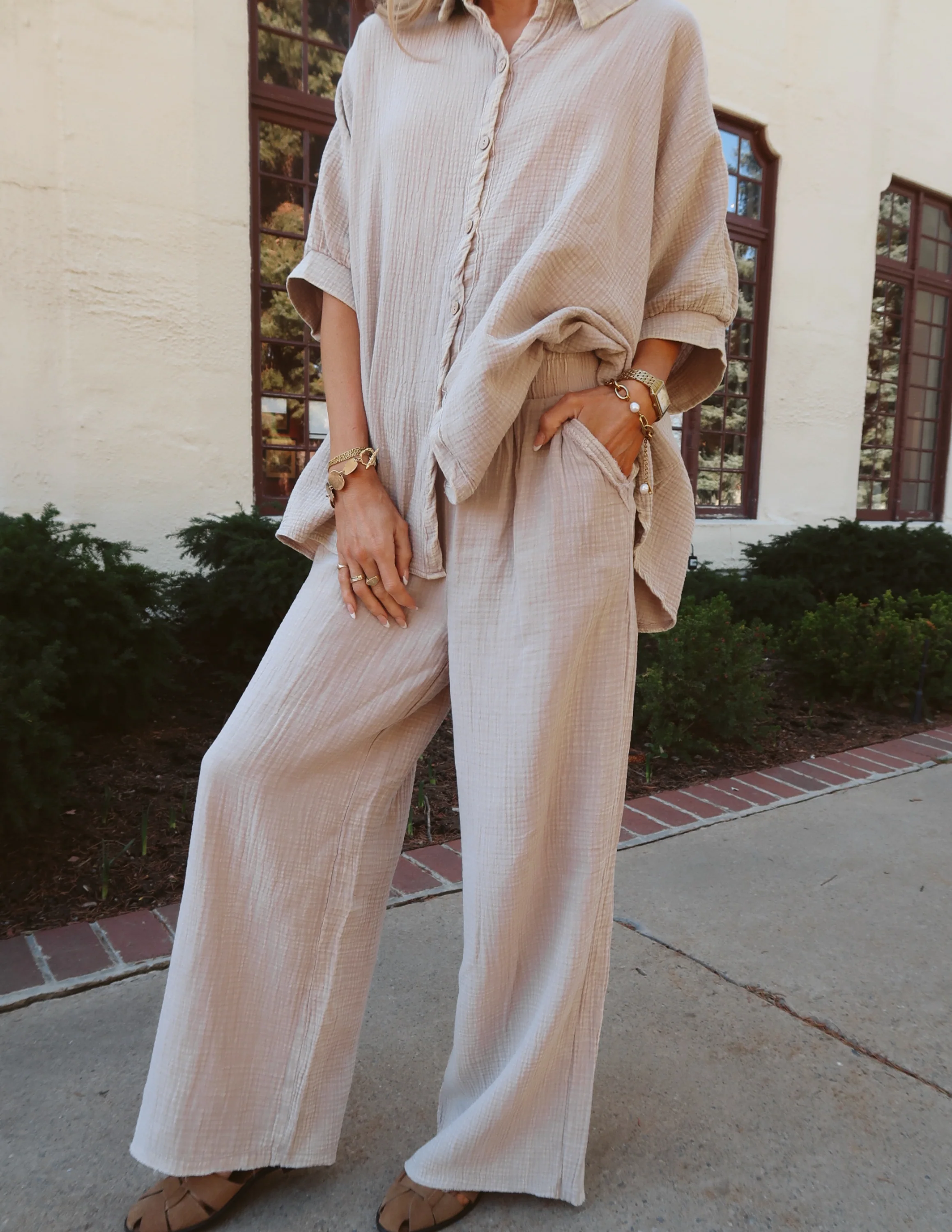 Fiona Wide Leg Pants - Image 9