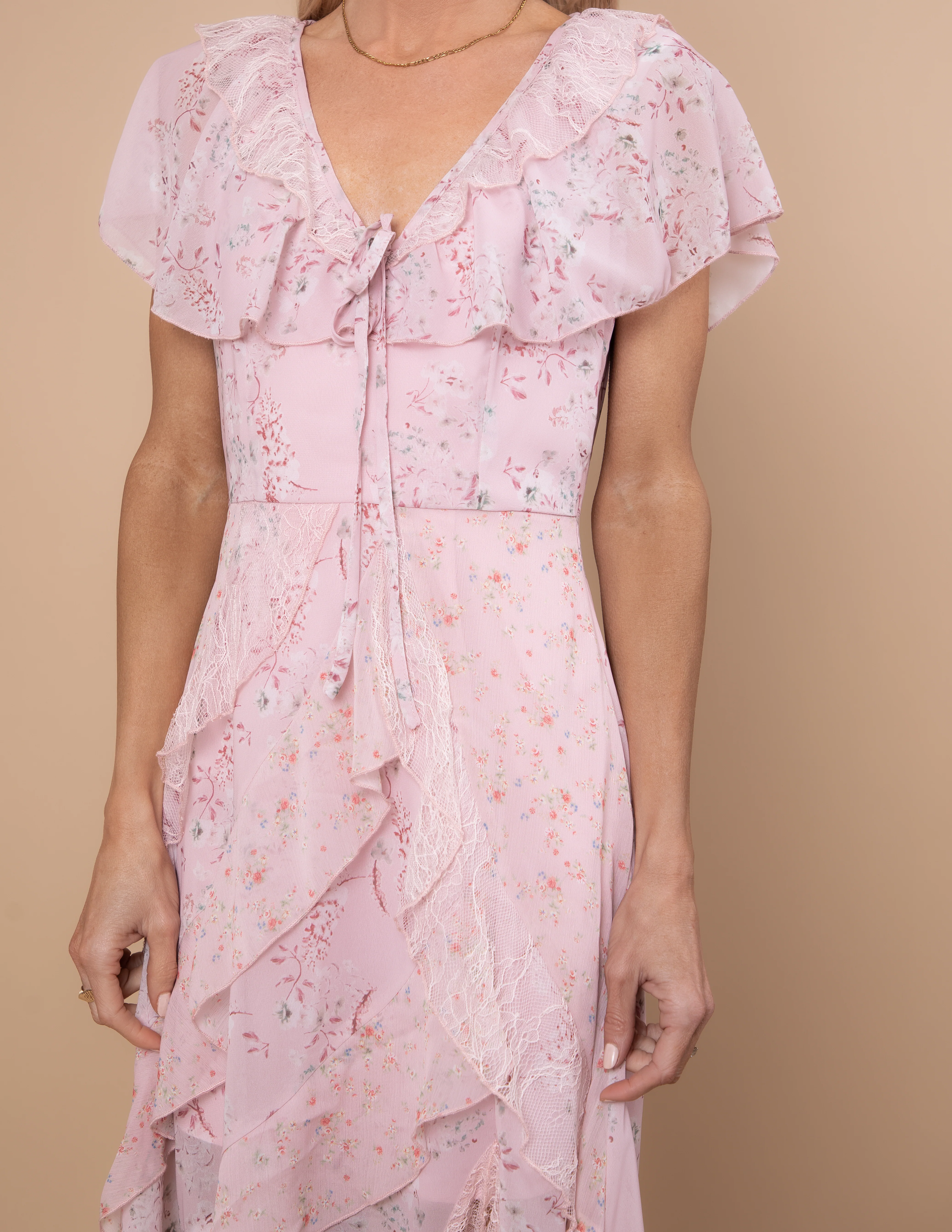 Fleur Ruffle Tiered Maxi Dress - Image 3
