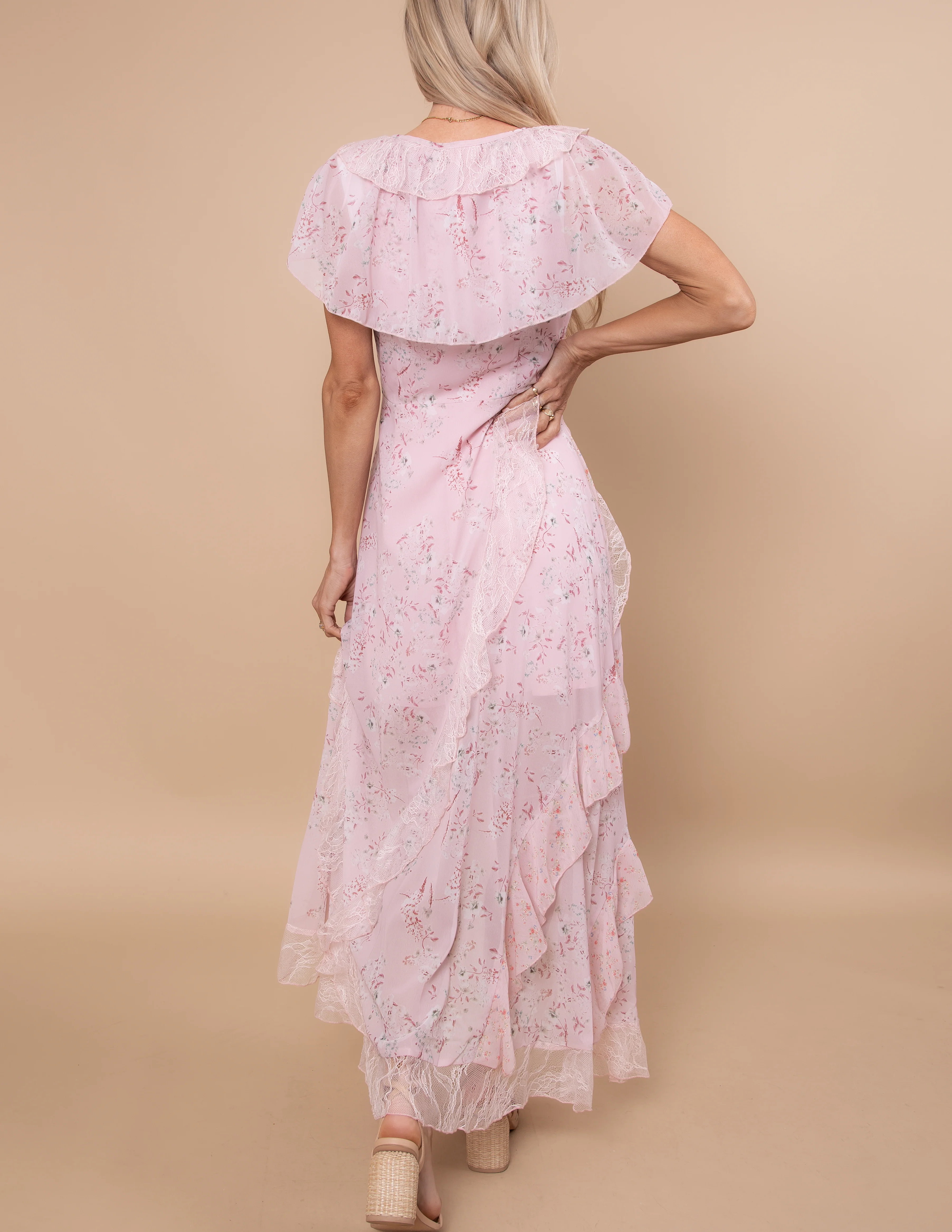 Fleur Ruffle Tiered Maxi Dress - Image 4