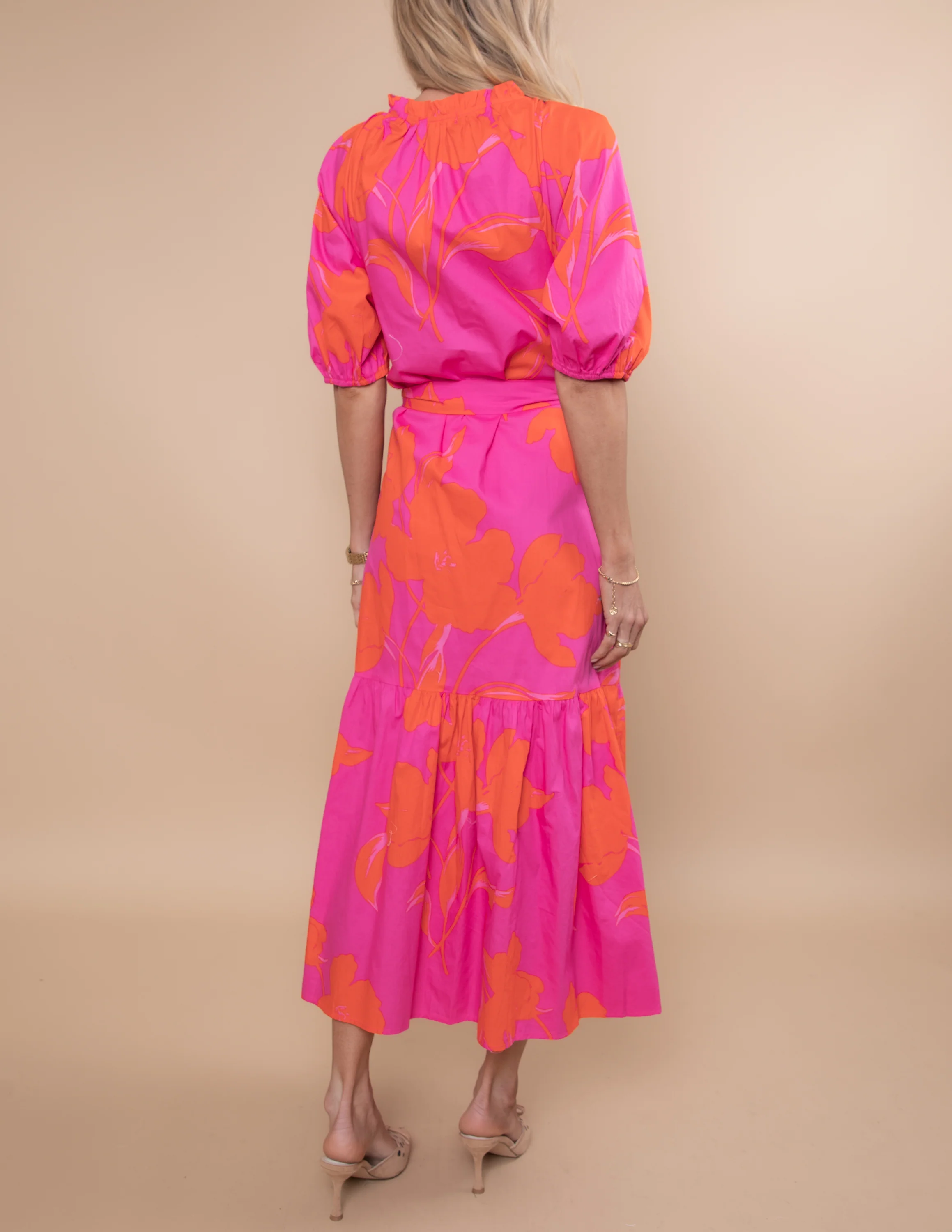 Gisela Floral Tiered Dress - Image 4