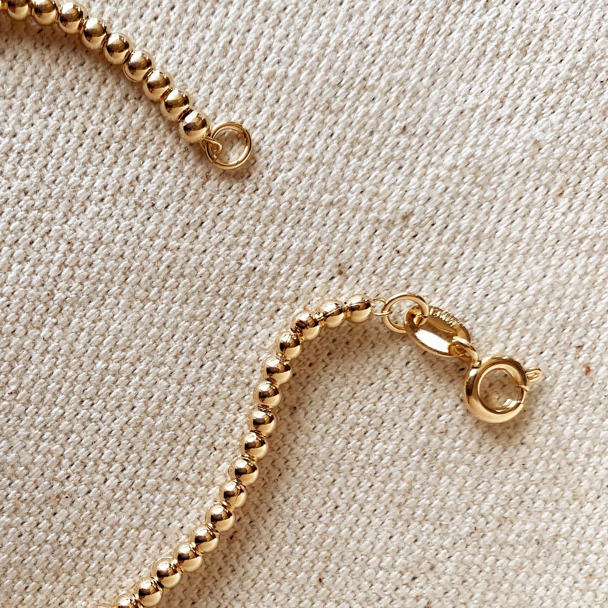 Golden Glow Beaded Bracelet - Image 4