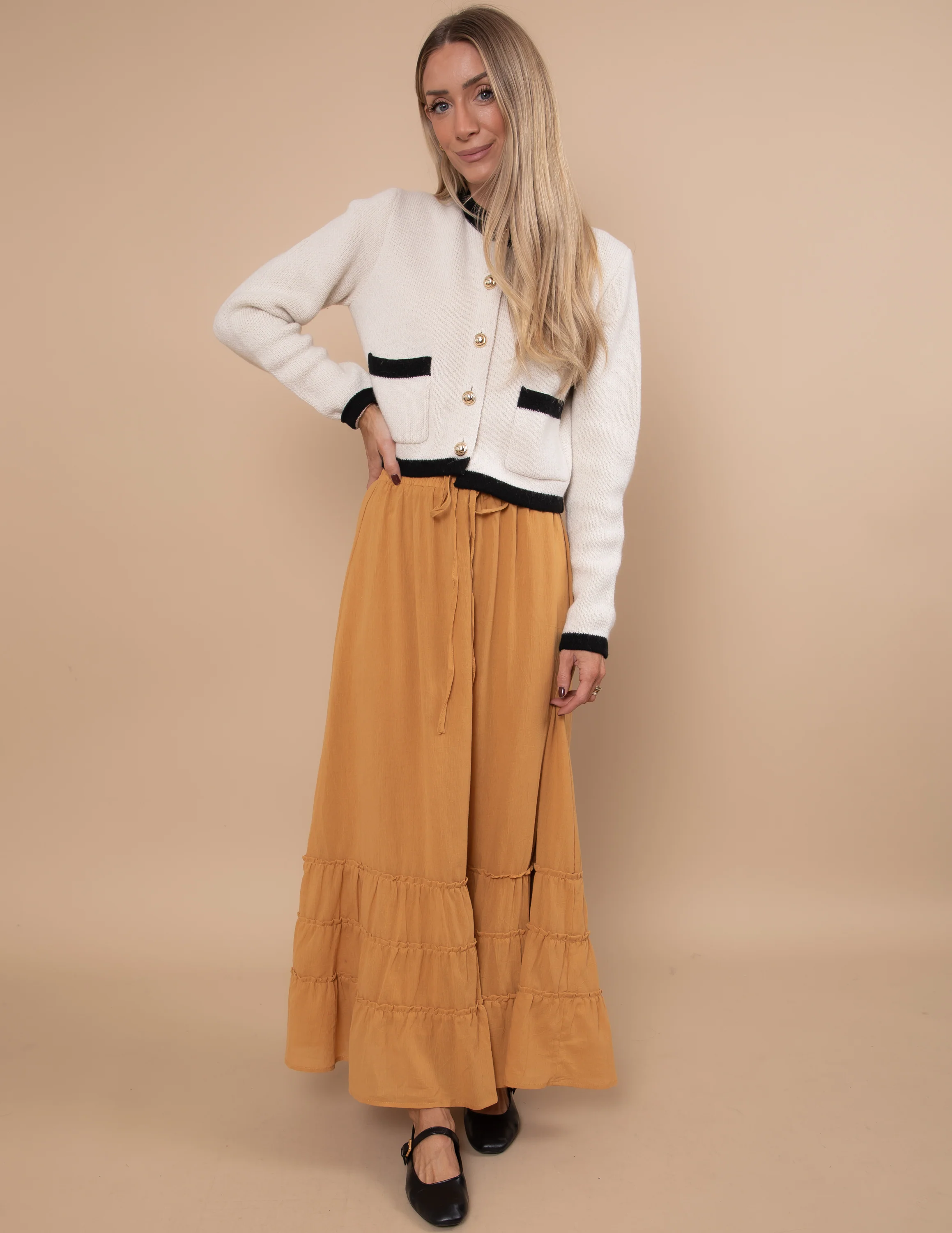 Golden Hour Tiered Skirt - Image 2