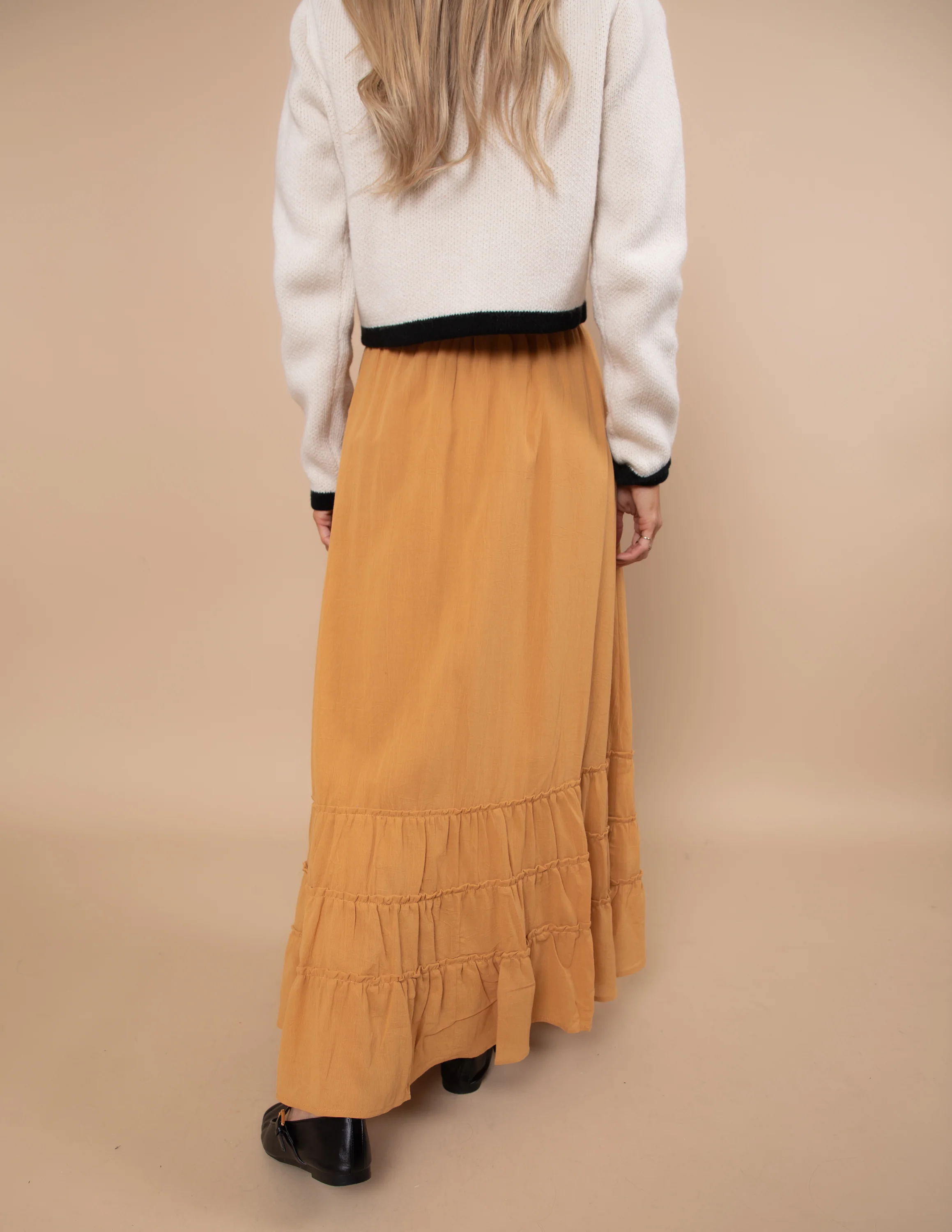 Golden Hour Tiered Skirt - Image 4