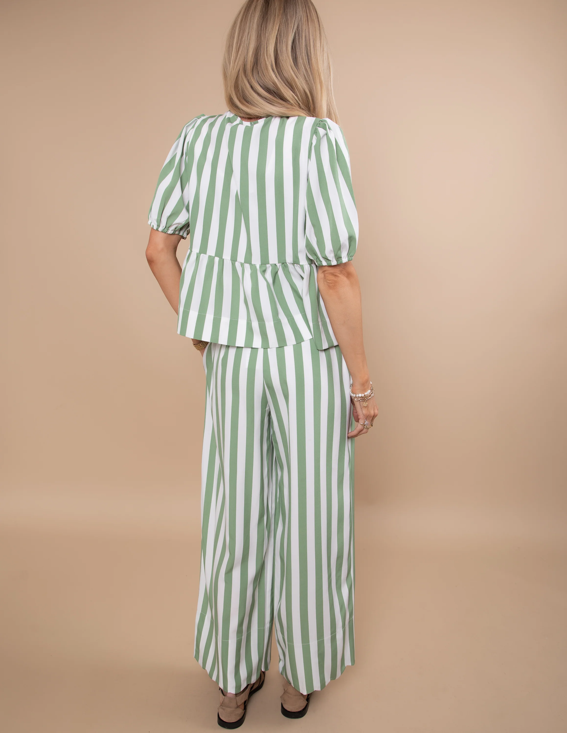 Greta Striped Two Piece Set - Image 9