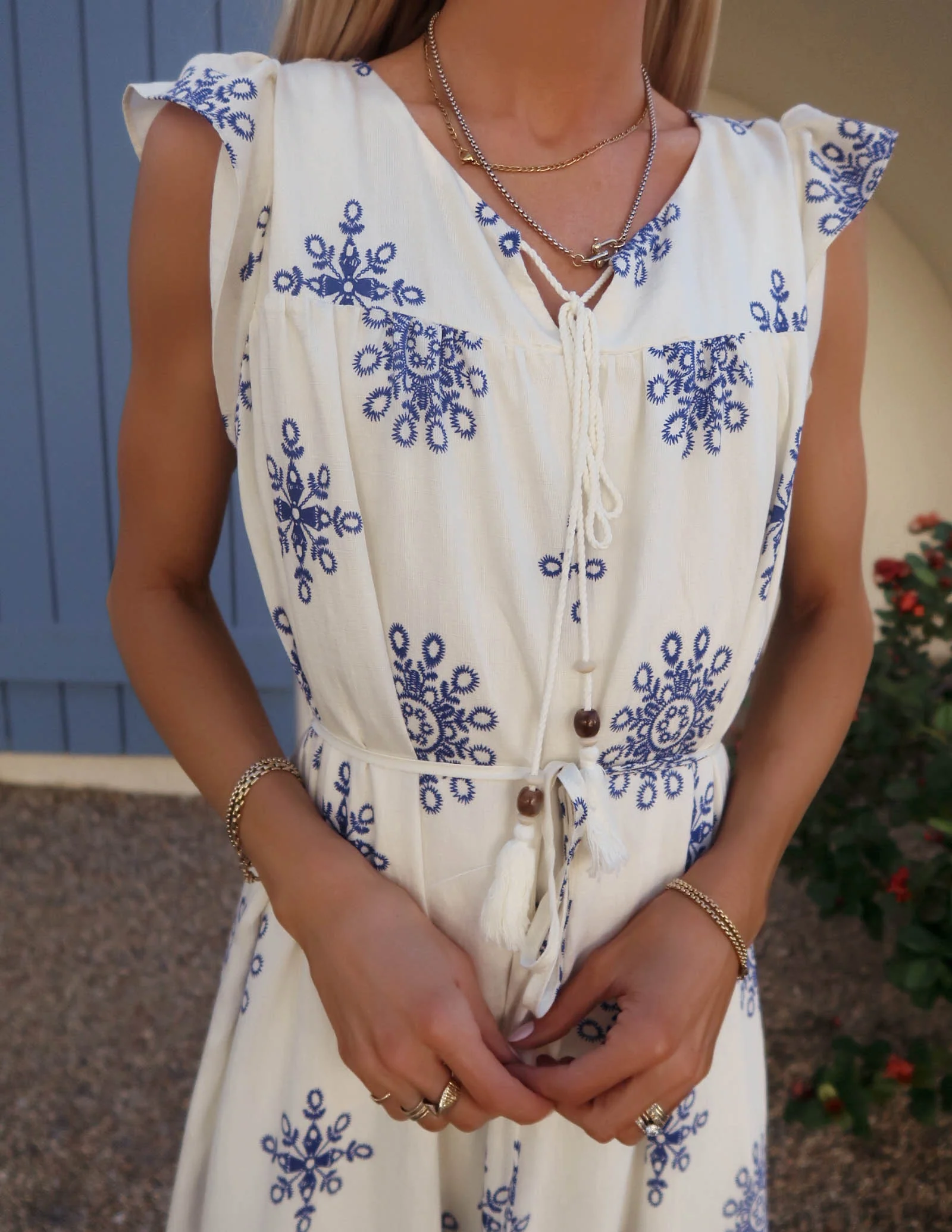 Harbor Breeze Midi Dress - Image 4