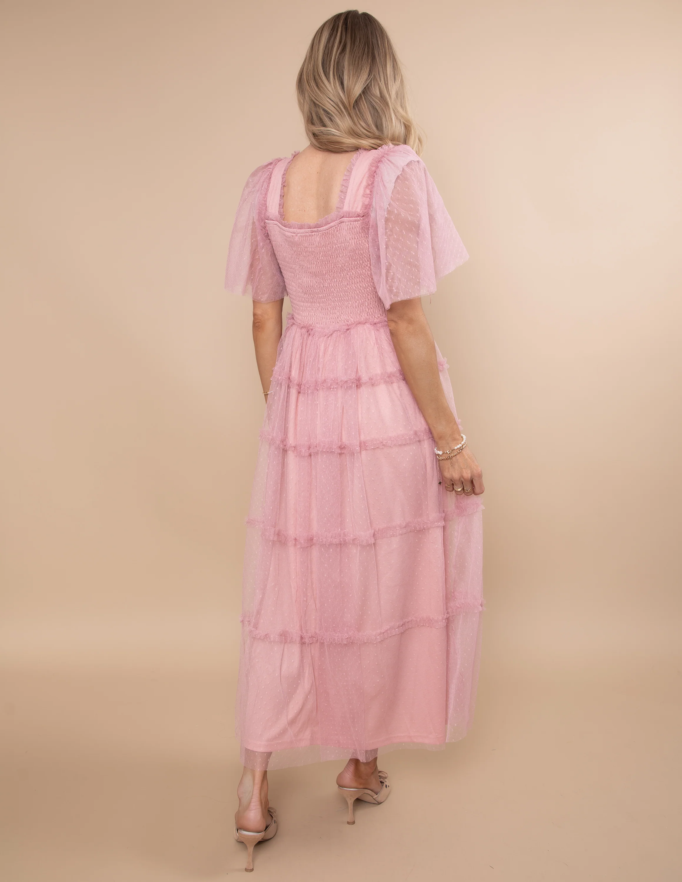 Helena Ruffled Dress - Image 8