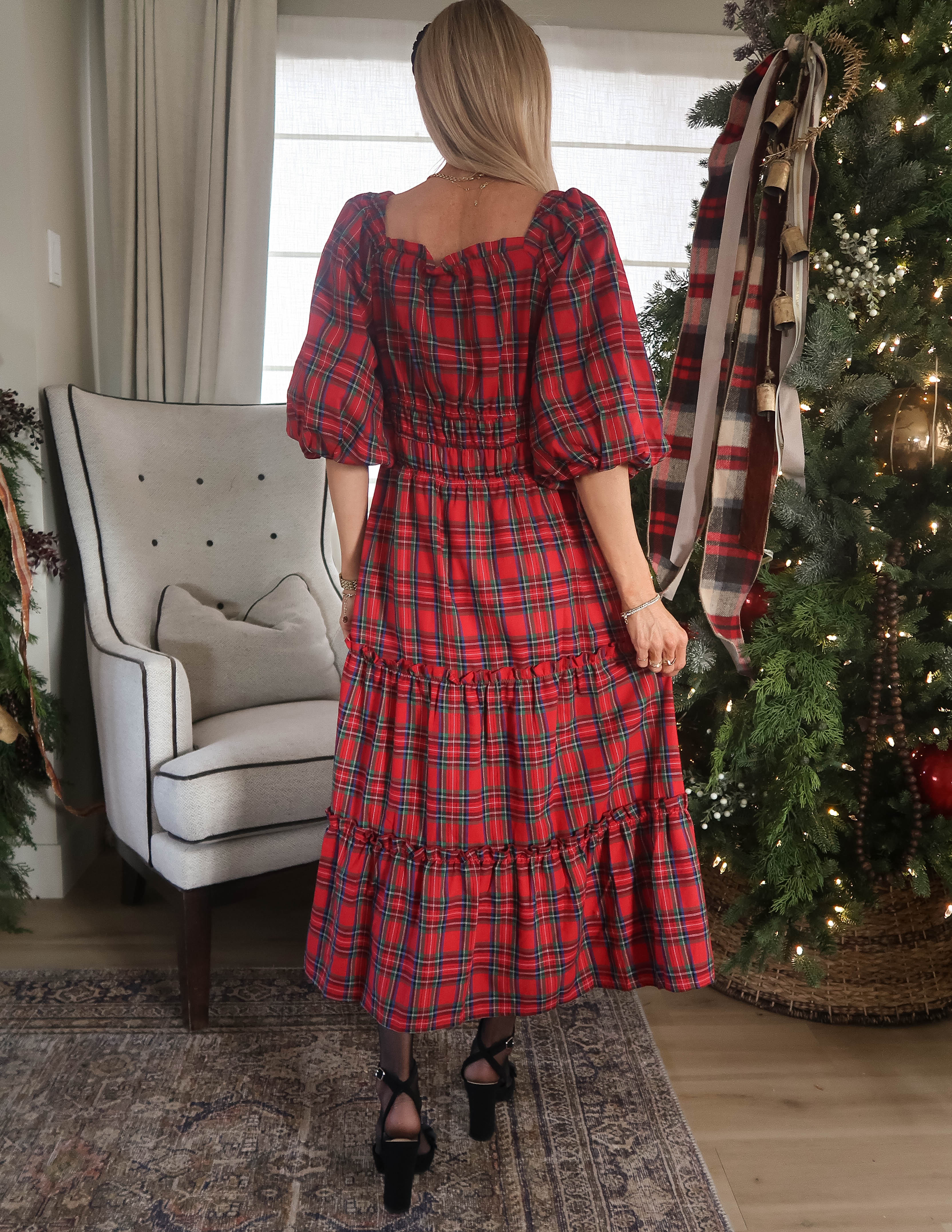Highland Harvest Plaid Dress - Image 3