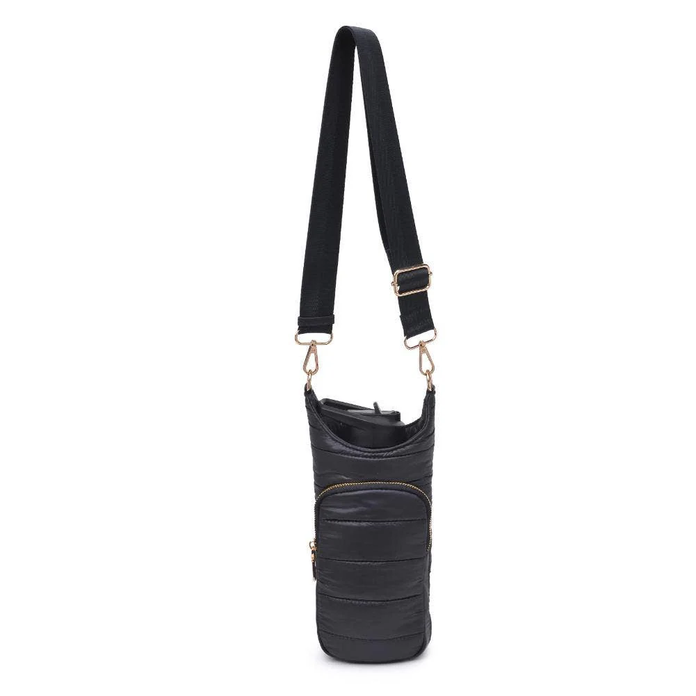 Jace Water Bottle Nylon Puffer Crossbody - Image 4