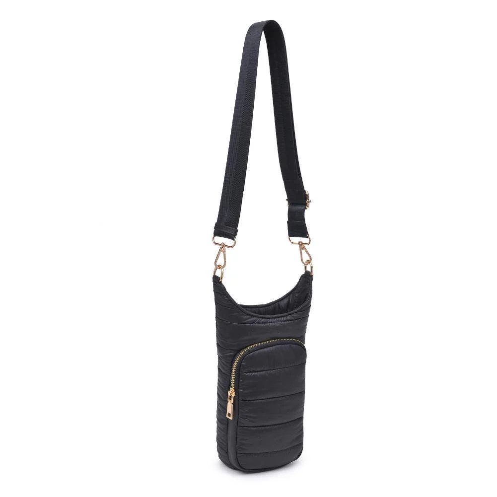 Jace Water Bottle Nylon Puffer Crossbody - Image 6